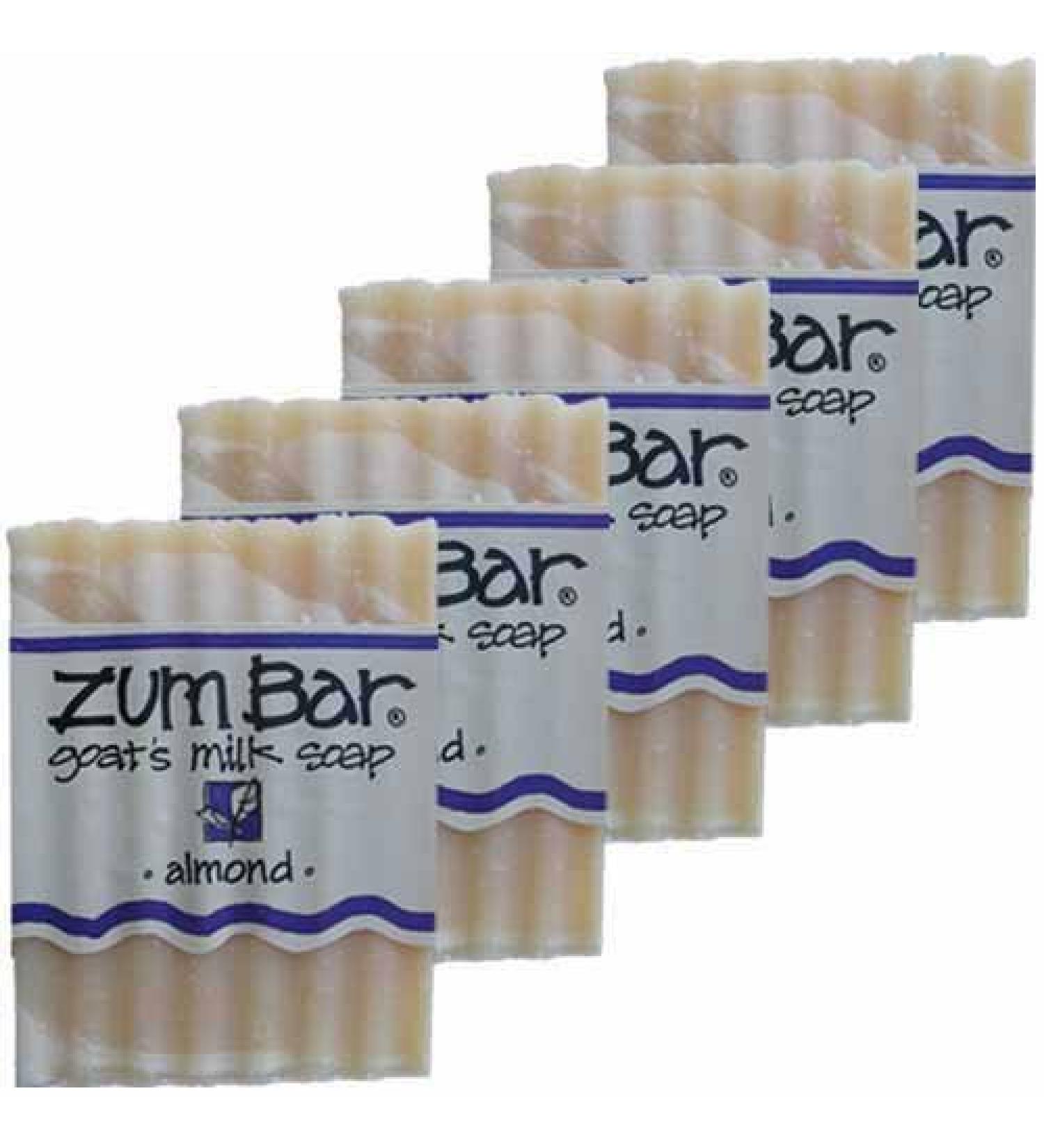Indigo Wild Zum Bar Goat's Milk Soap Almond 3 oz Bar