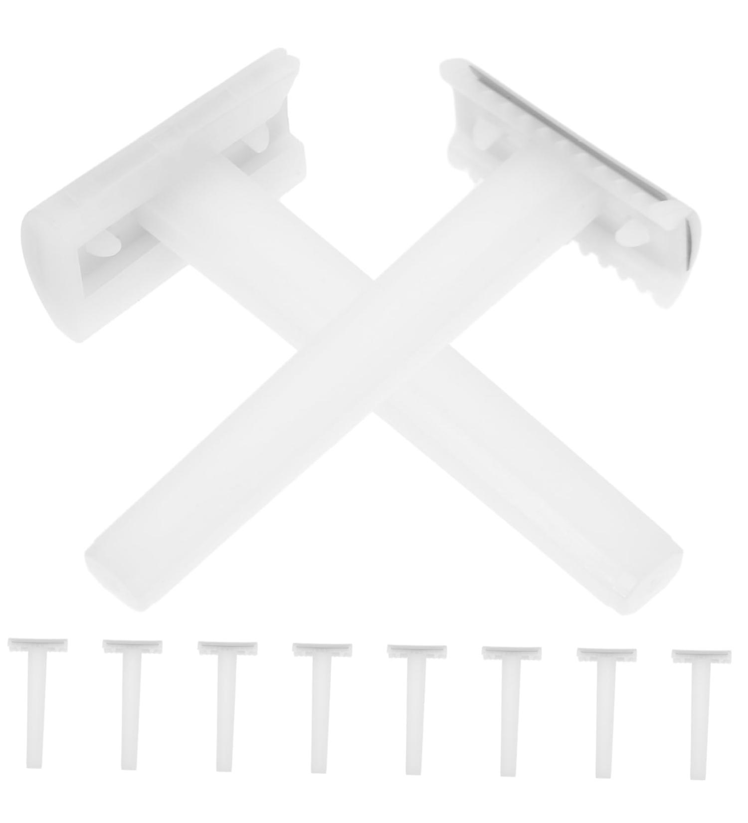 Minkissy 10pc Mini Hair Cutter Set - Eyebrow Razor Body Shaver & Pubic Hair Epilator | Safe & Precise Grooming Tools - Buy Online on GoSupps.com