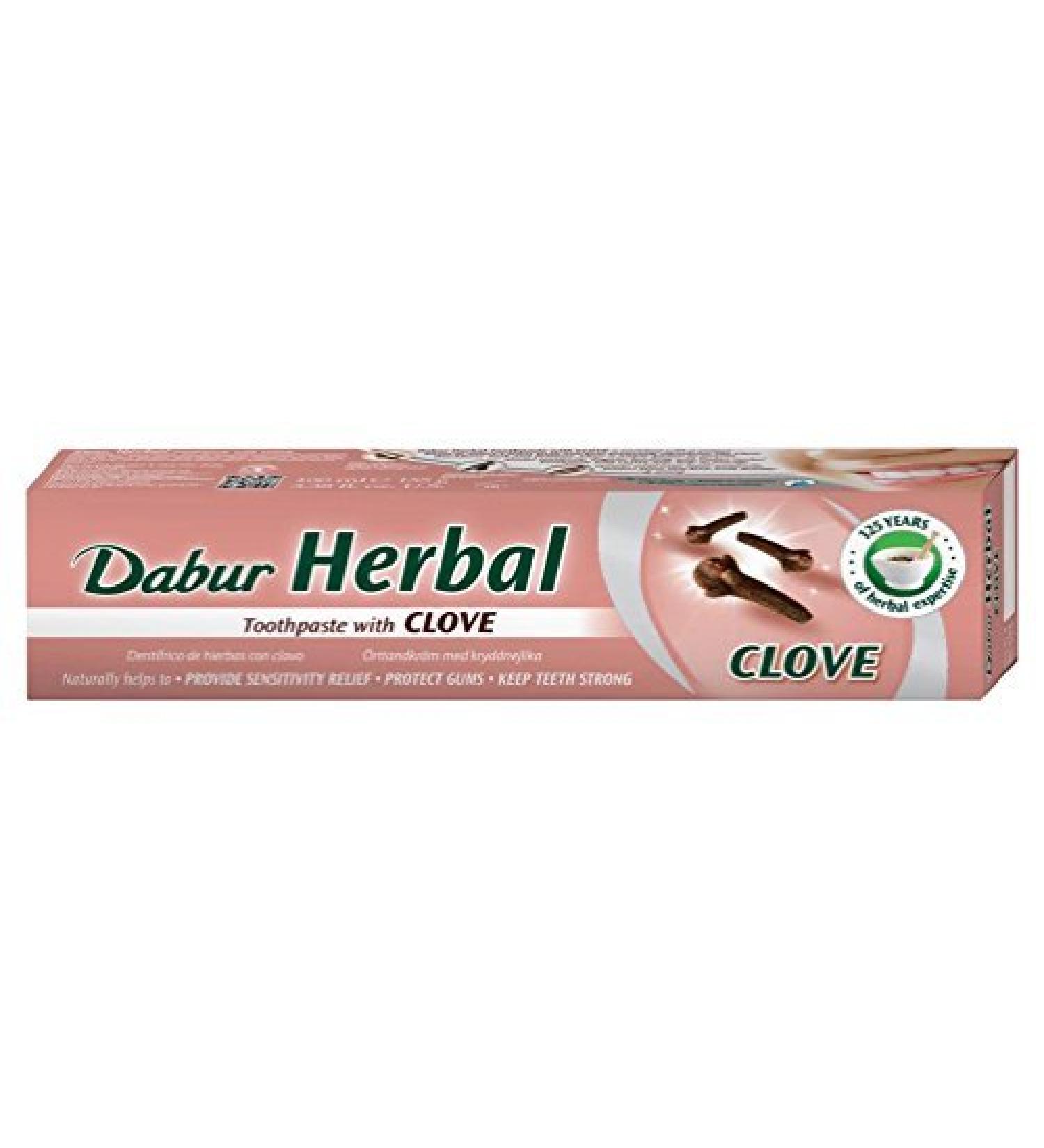 Dabur Herbal Clove Toothpaste 3.38 Fl Oz by Dabur
