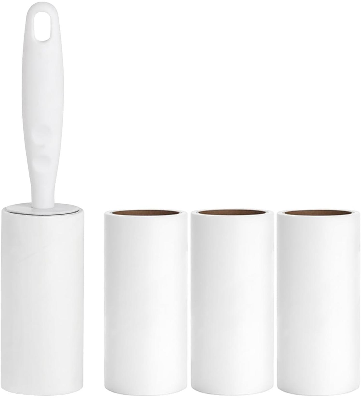 Ikea BASTIS Lint Roller Refill Set of 4 White (301.411.26)