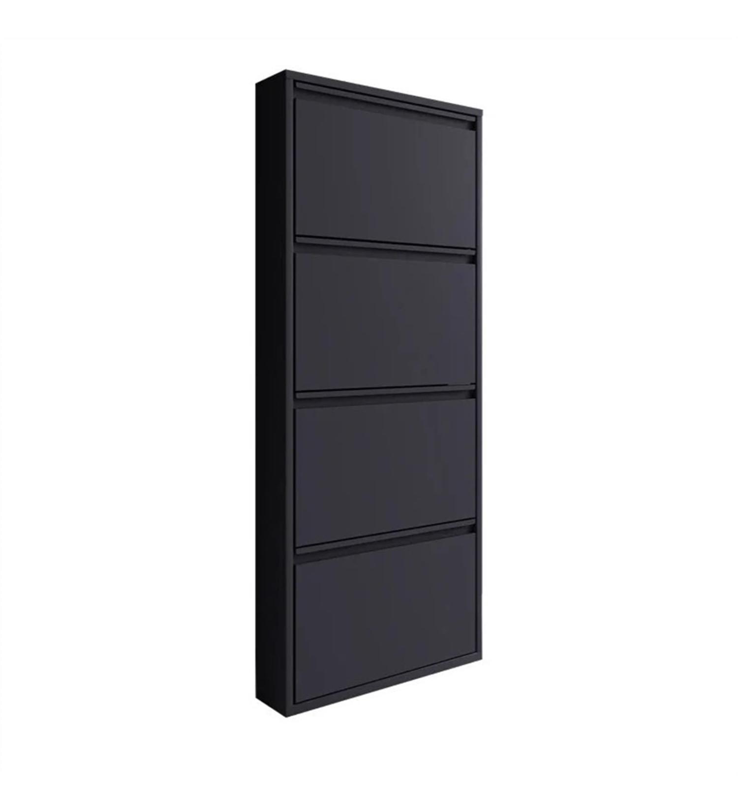 Freestanding Shoe Storage Cabinet Ultra Thin Shoe Home Cabinet Door Flip Bucket Entry Small Unit Storage 15cm Narrow Shoe Rack Carbon Steel Furniture for Slippers Sneakers Heels Boots (Color : Bl - Buy Online on GoSupps.com
