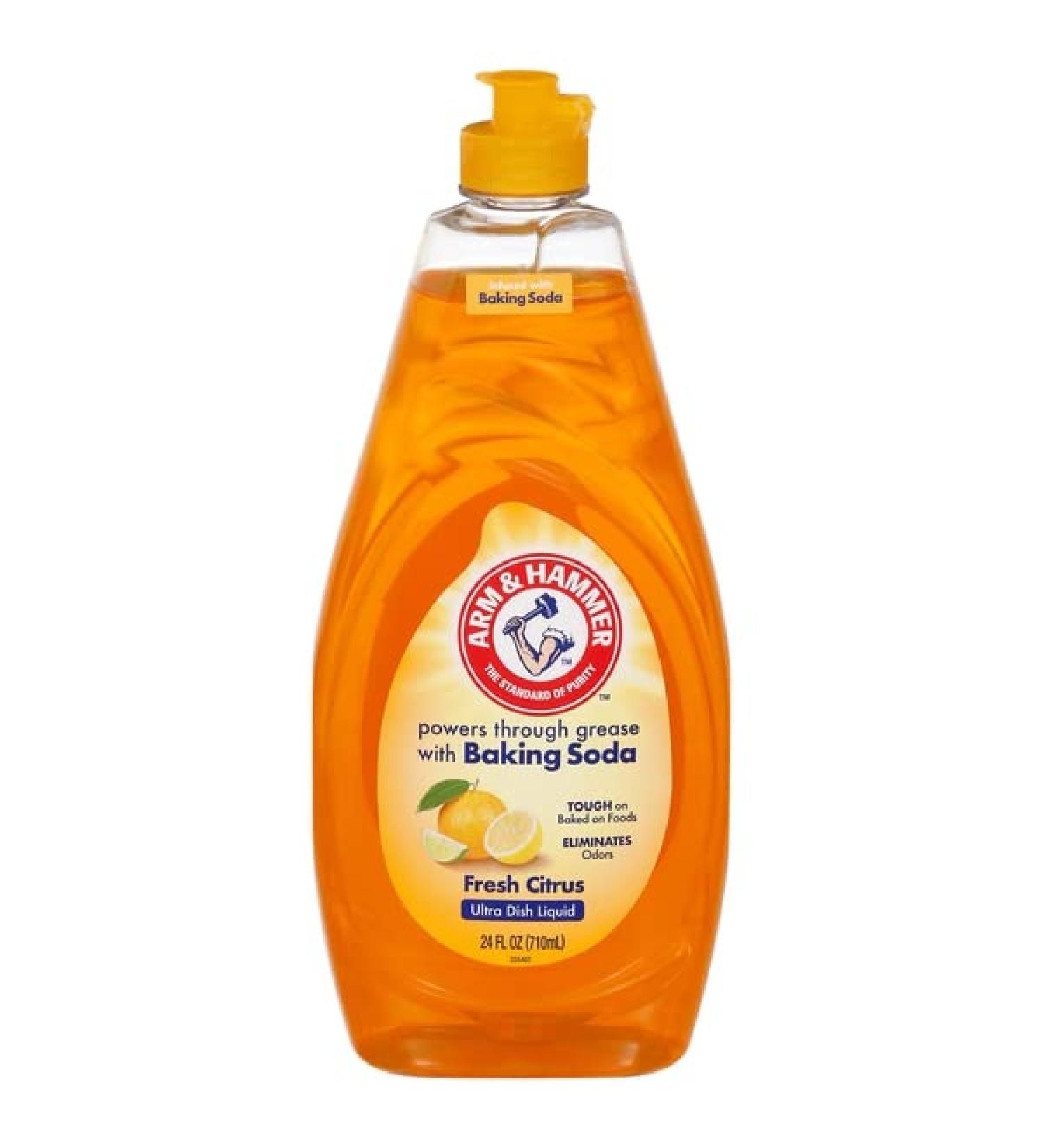 Arm & Hammer Ultra Dish Liquid Fresh Citrus 24 Fl Oz