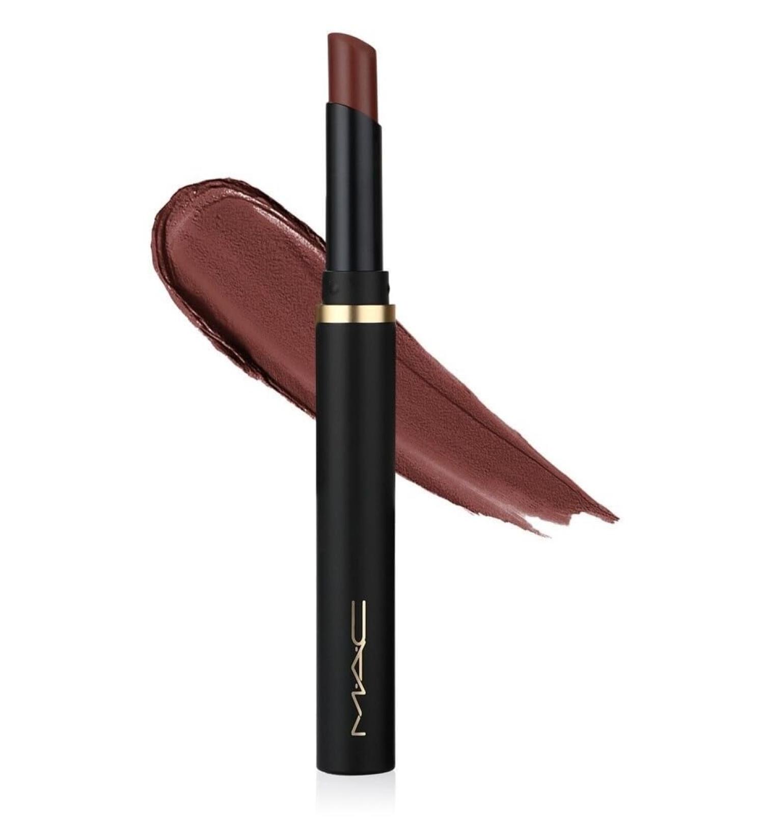M.A.C Powder Kiss Velvet Blur Slim Stick Lipstick - 879 Love Clove