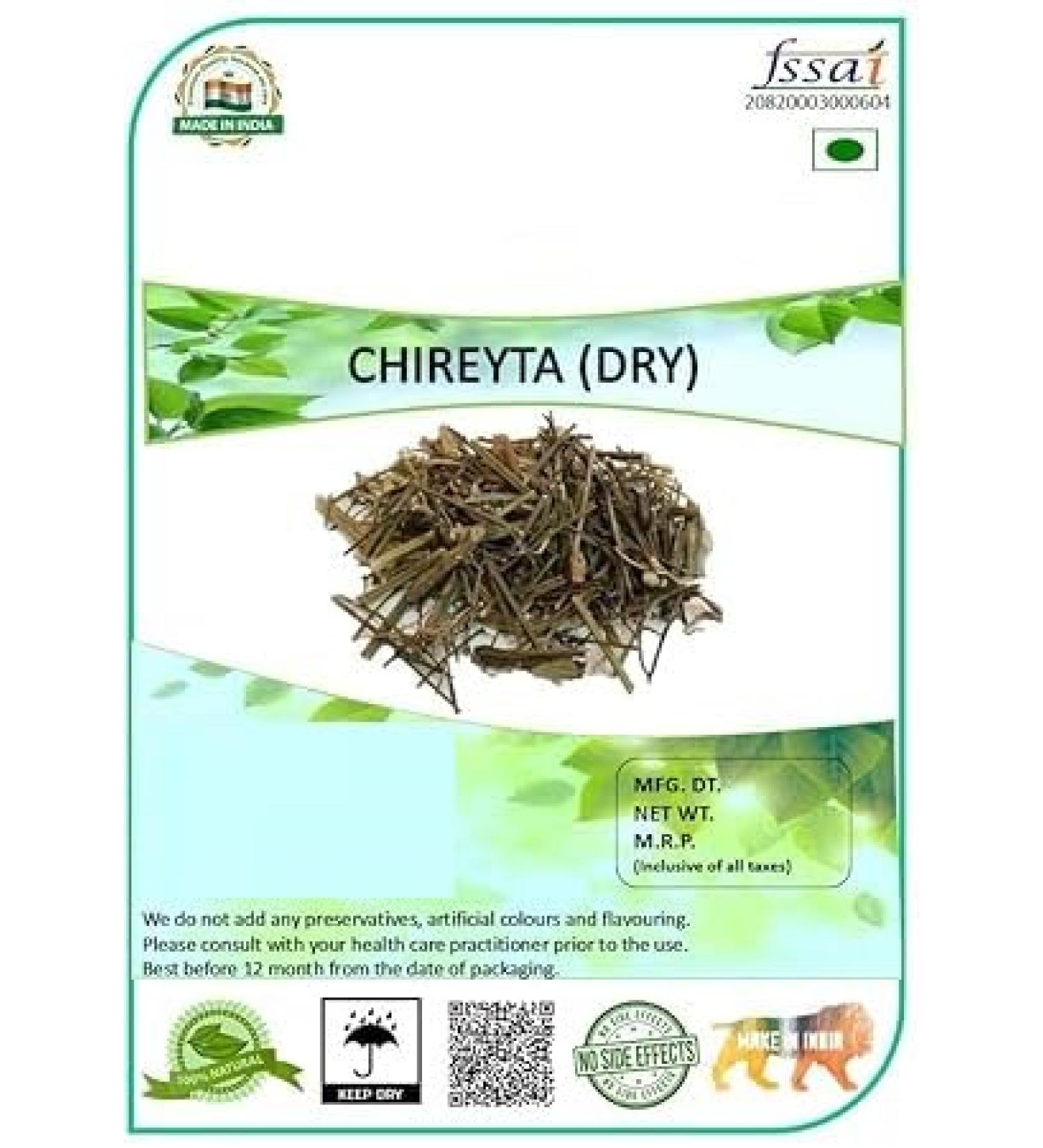 JEVR Chirayta Chiraita Chiraita Chiretta Bitter Stick Swertia Chirata Dry (900 g) - Buy Online on GoSupps.com