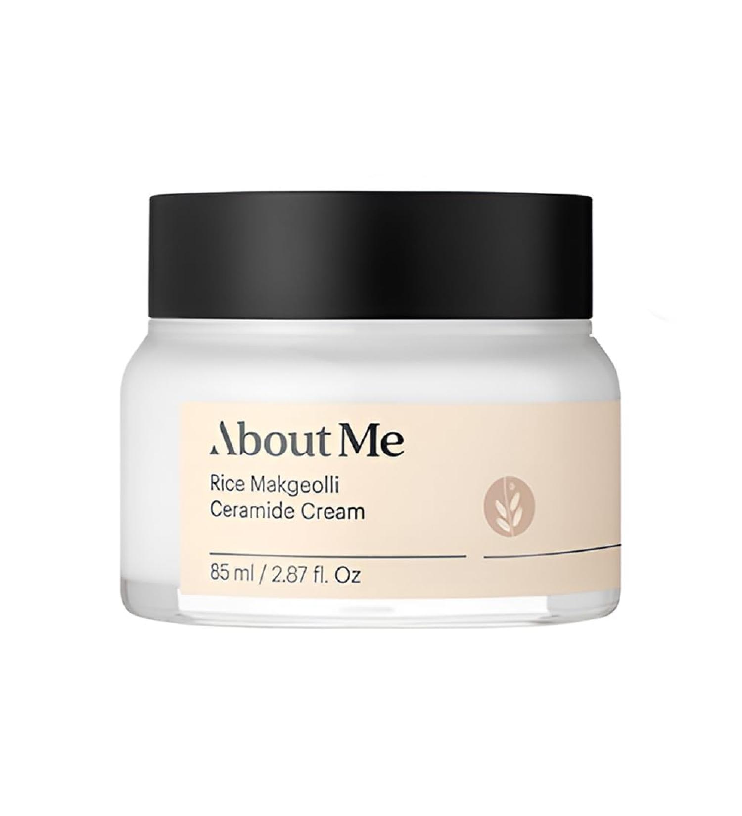 Shop About Me Rice Wine (Makgeolli) Ceramide Cream - Intensive Moisturizing Cream for Dry Sensitive Skin (85ml) | International Shipping Available - Buy Online on GoSupps.com