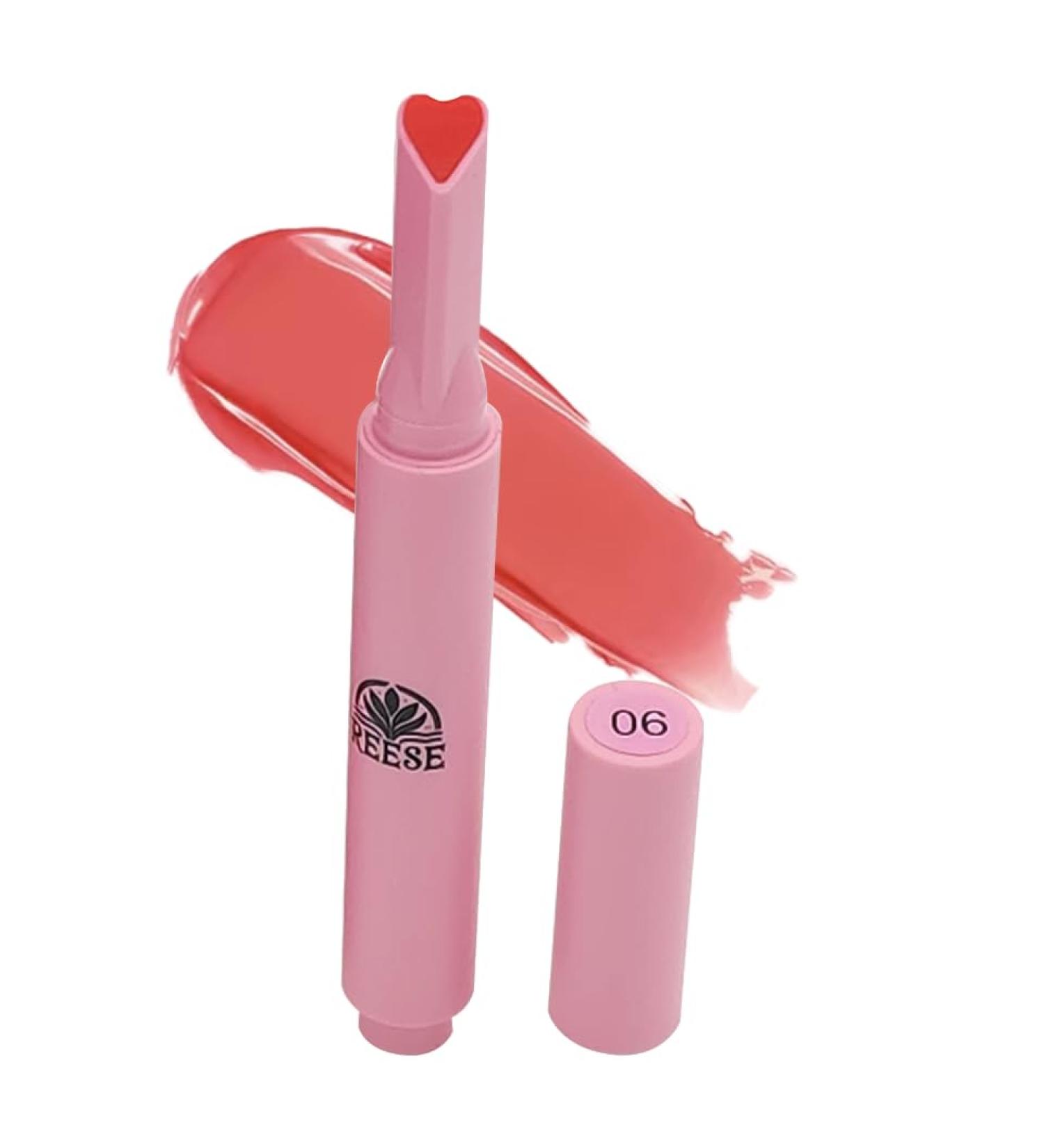 Hydrating Lip Balm - Reese Tinted Lip Balm - Plumping Vegan Gloss with Lasting Shine - Moisturizing Creamy and Long-Lasting for Lip Care Lovers - Cherry Crush