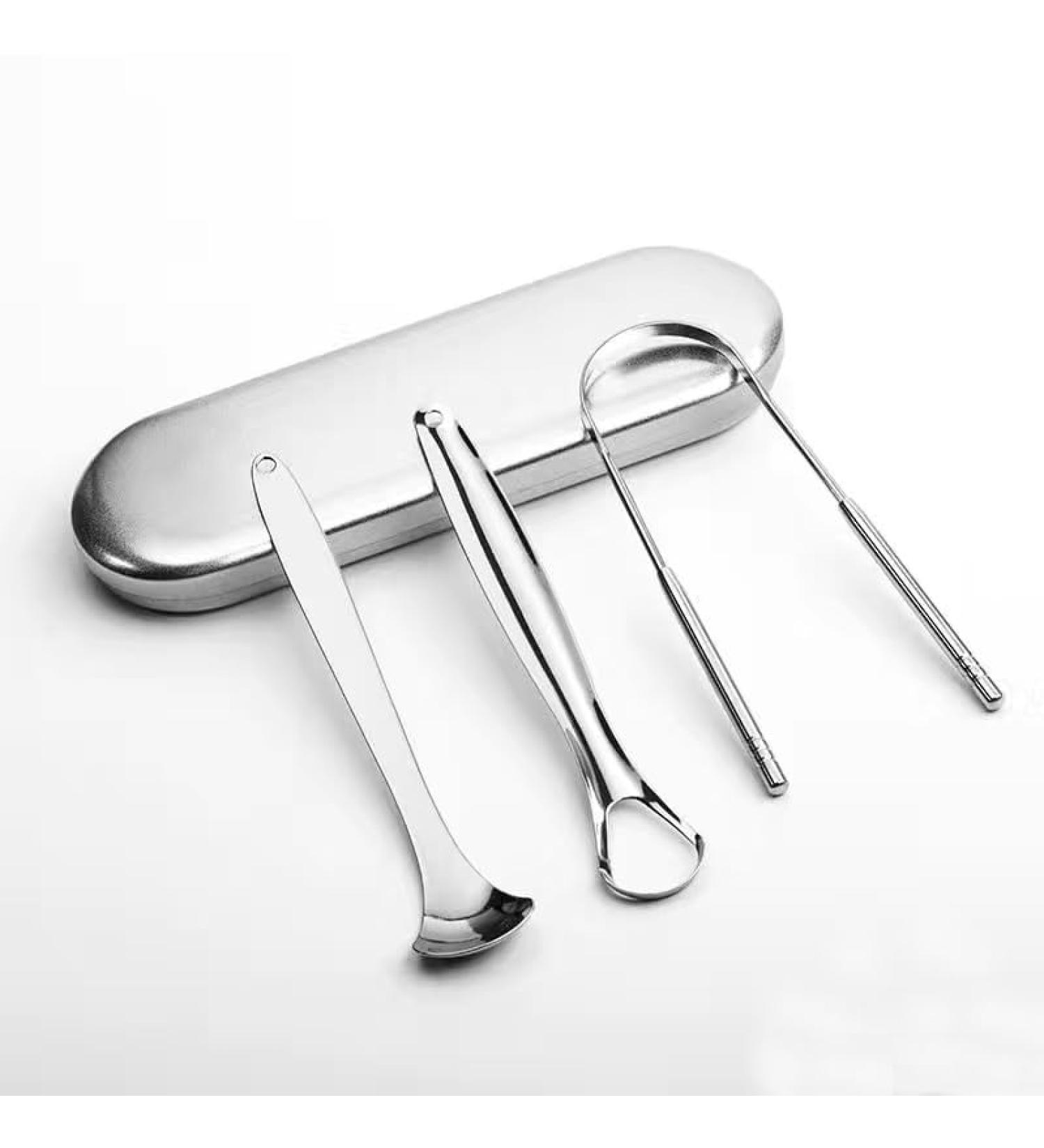 NOLLAM Copper Tongue Scraper - Best Tongue Cleaner for Fresh Breath | International Shipping Available - Buy Online on GoSupps.com
