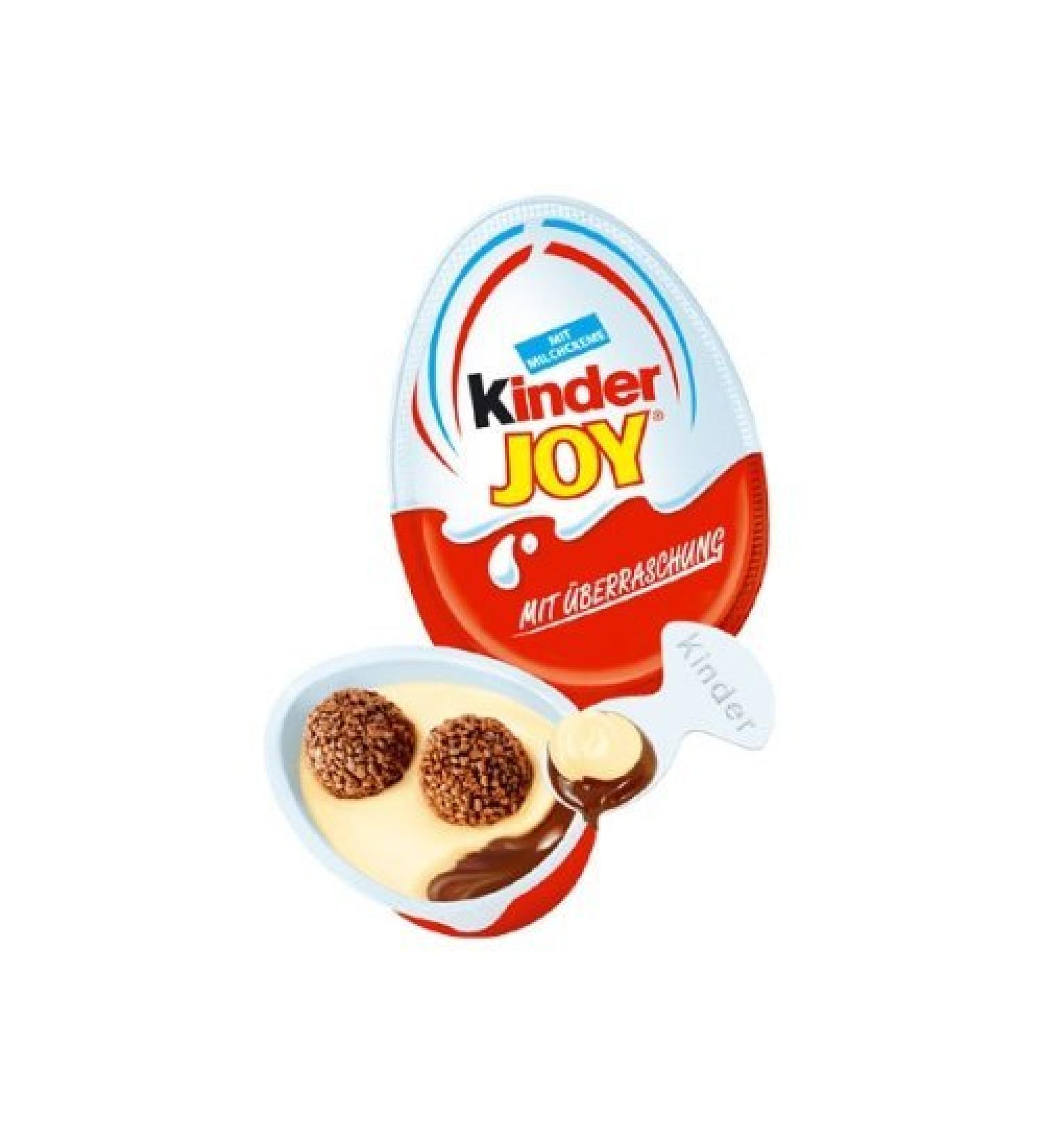 Kinder Pack of 72 Kinder Joy Surprise Eggs 20g each 1440g total Limited Edition