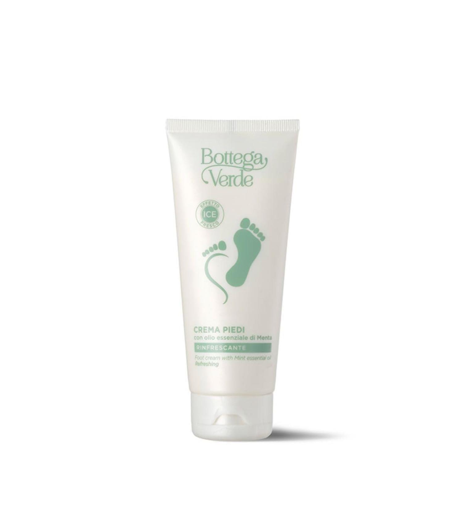 Bottega Verde Bottega Verde - Foot cream with mint essential oil (100 ml) - refreshing