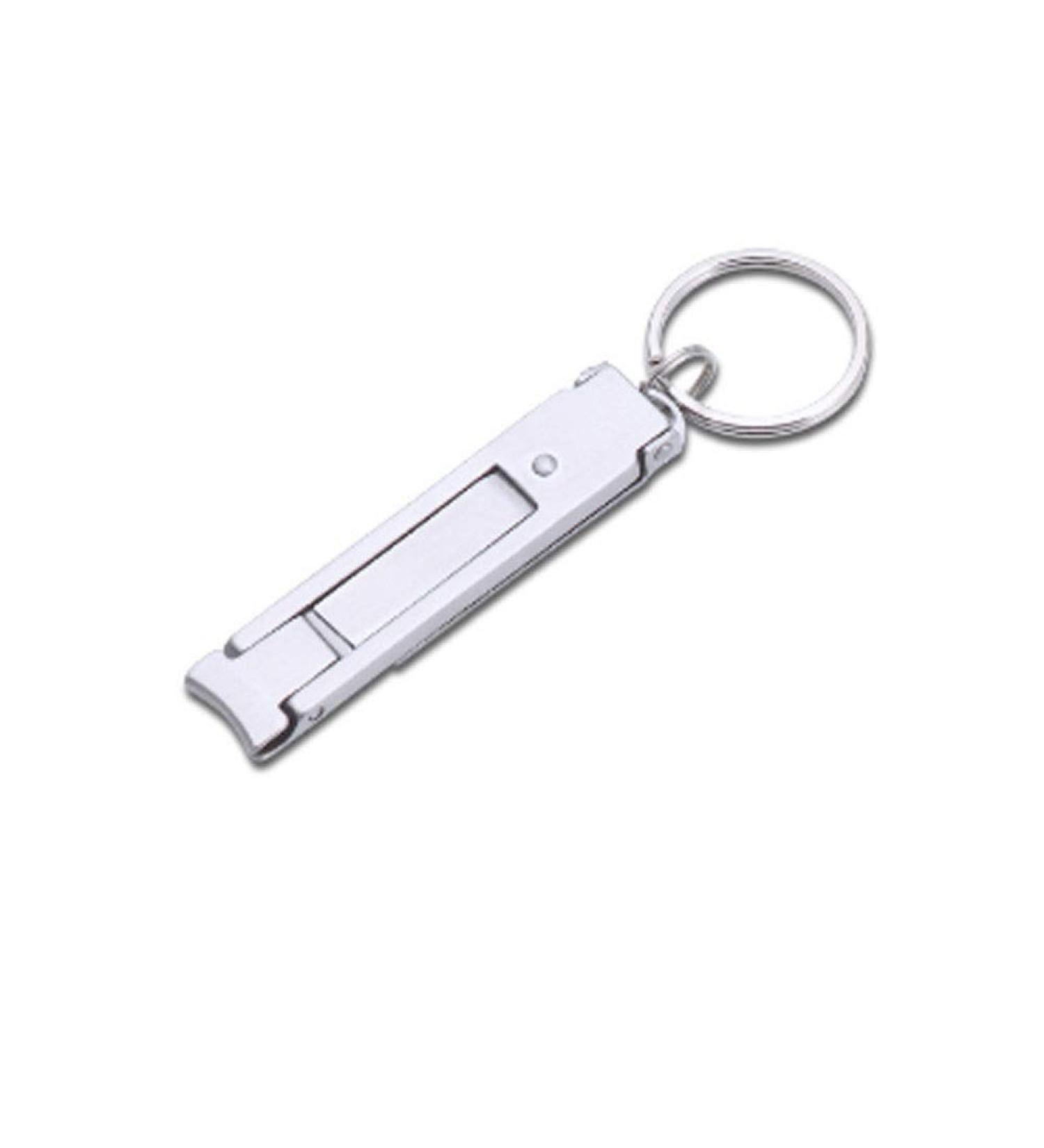 UNbit Nail Clipper Adult Nail Clippers/Stainless Steel Nail Clippers Silver 12 * 60mm Multifunctional Single Portable Folding Ultra-Thin Nail Clippers - Buy Online on GoSupps.com