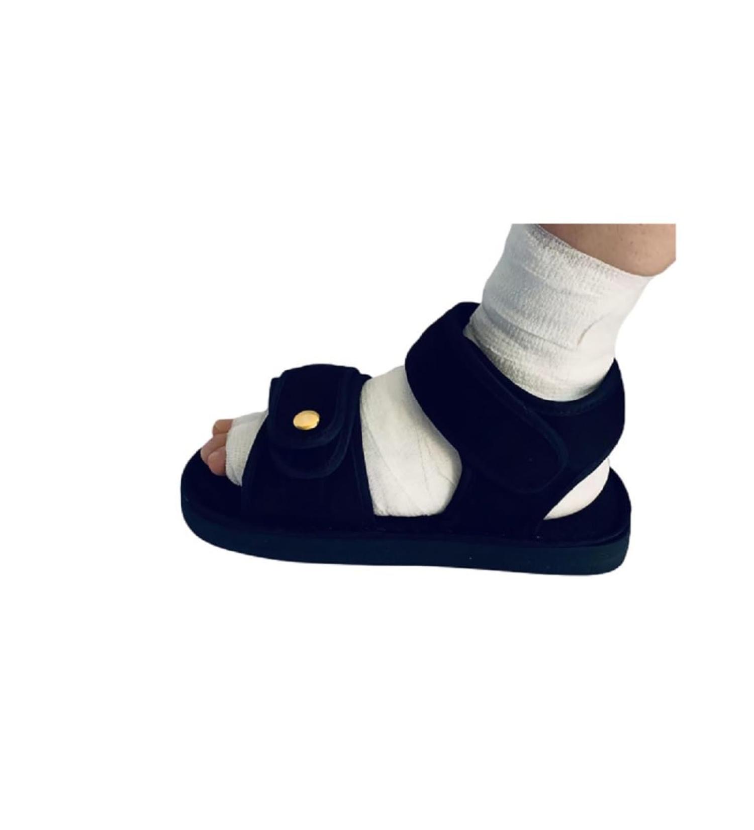 Post-Op Shoe for Broken Feet & Toes | Adjustable Medical Walking Boot for Adults & Kids | Surgical Walking Shoe & Leg Cast Cover - Buy Online on GoSupps.com