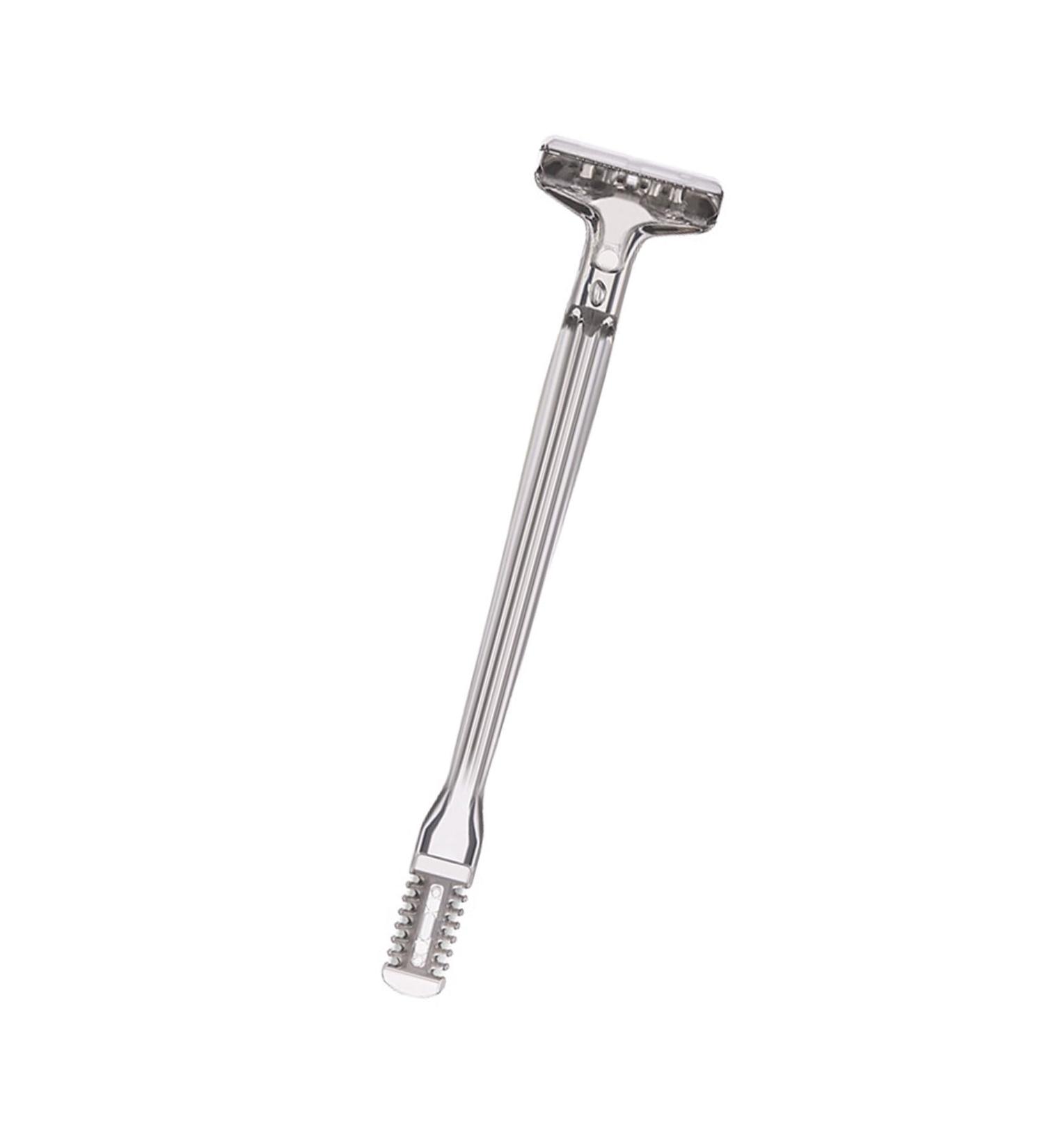 YUGSHNKFC 2 in 1 Nose Hair Trimmer Manual Nose Hair Cutter Double Head Rotating Nose Hair Trimmer Women and Men - Buy Online on GoSupps.com