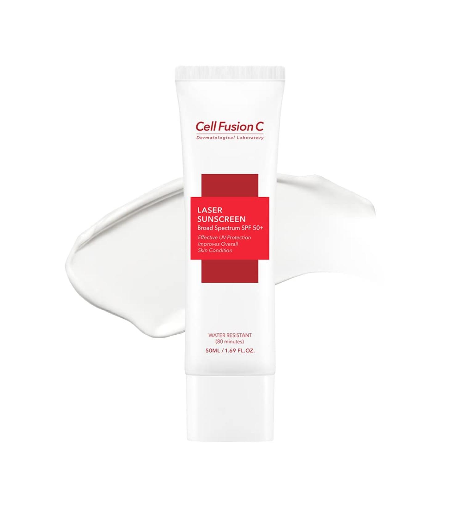 Cell Fusion C Laser Sunscreen SPF 50+ | Water Resistant Anti-Aging Facial Sunscreen | Reef Safe - Buy Online on GoSupps.com