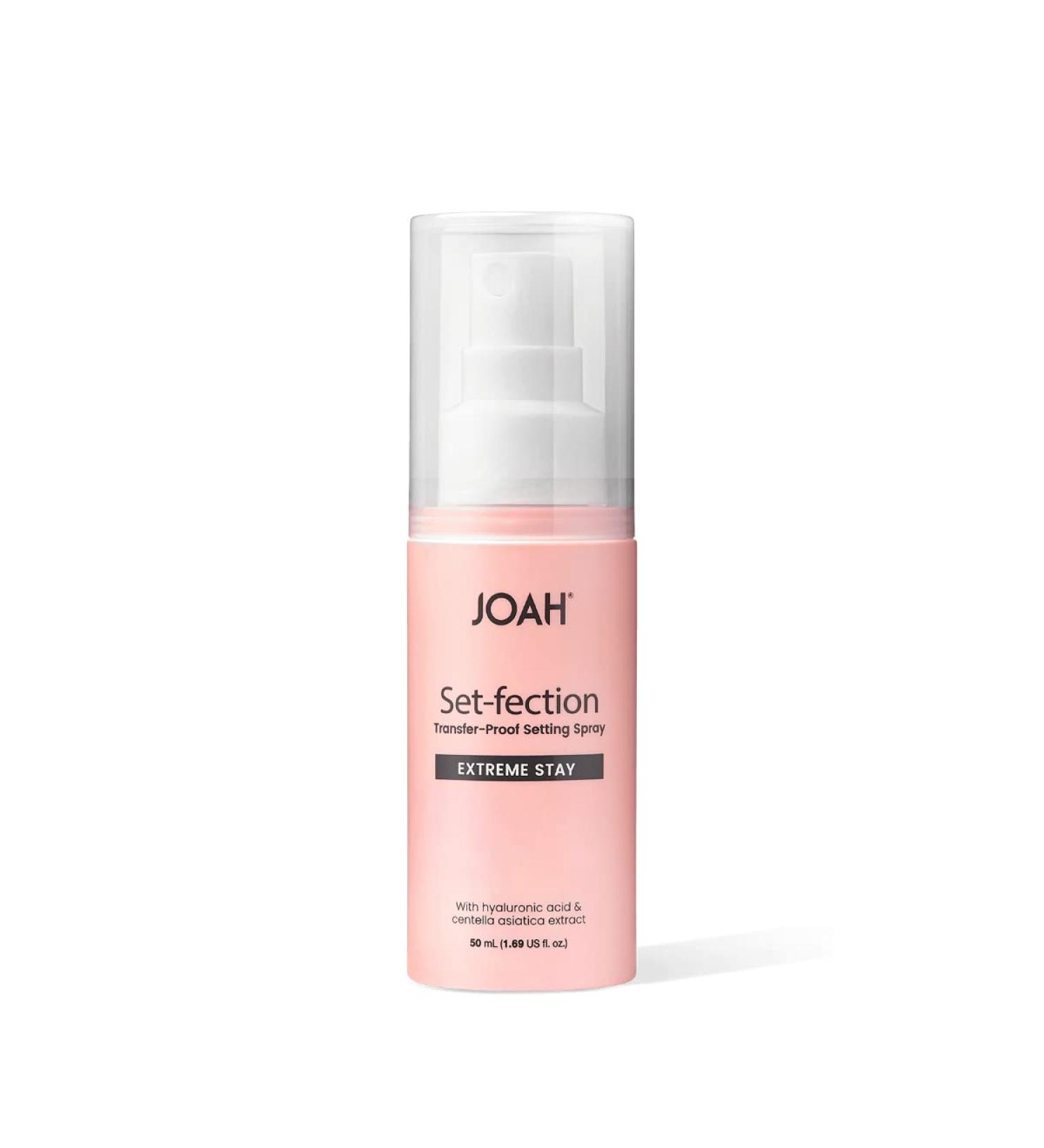 JOAH Transfer Proof Setting Spray with Hyaluronic Acid & Centella Asiatica 50ml - Long Lasting Formula (1.70 Fl Oz) - Buy Online on GoSupps.com