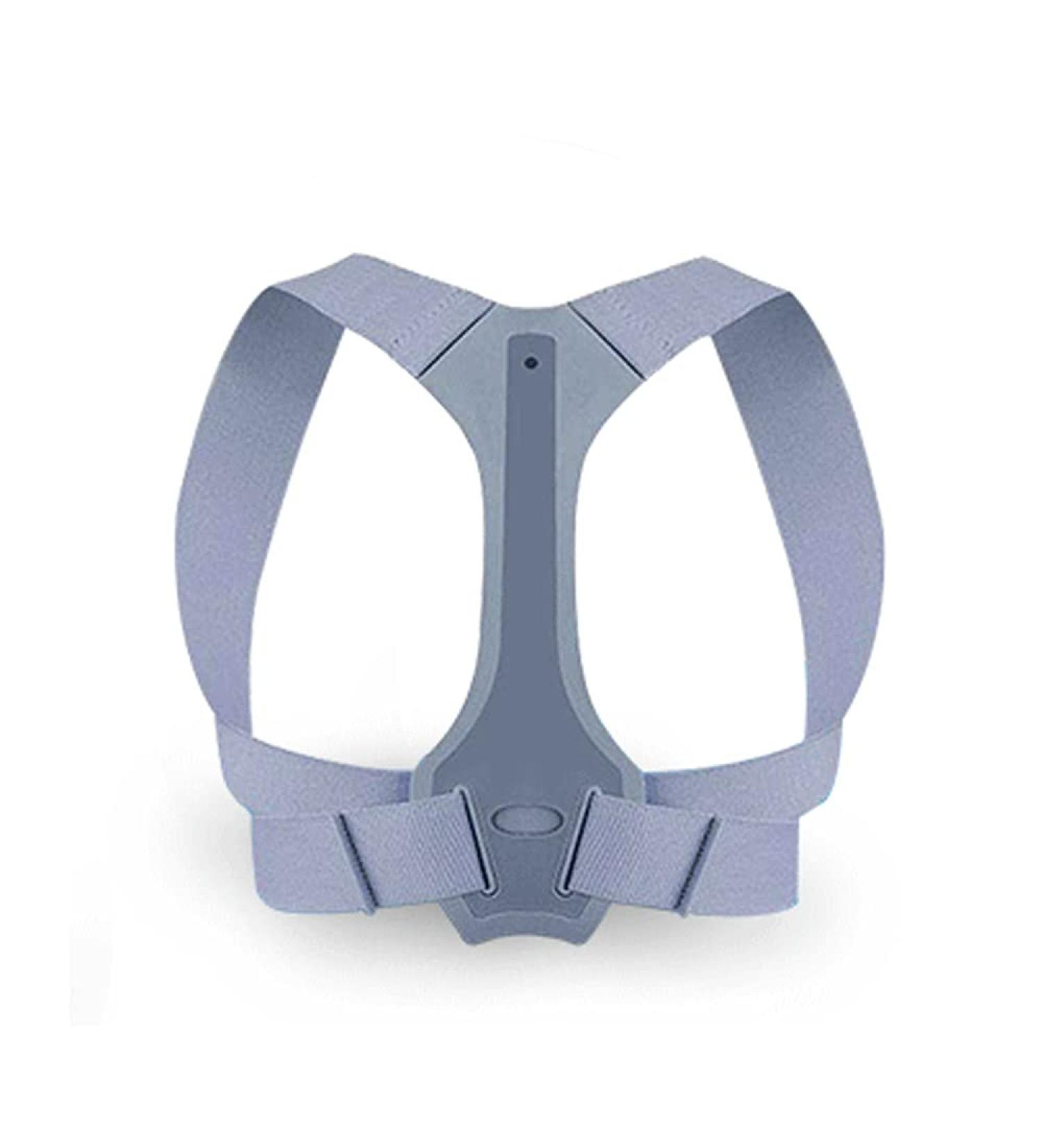 DFHBFG Small Adjustable Back Support Posture Correction Belt - Anti-Humpback & Breathable - Gray - Buy Online on GoSupps.com