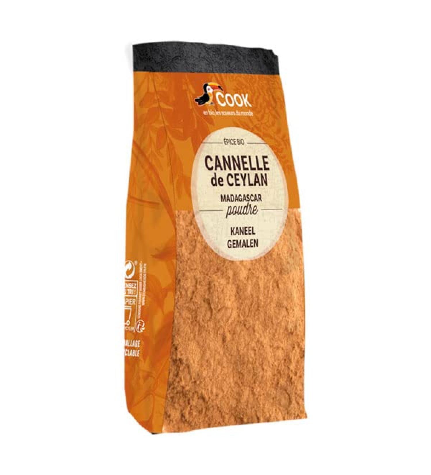 Cook - Cannelle de Ceylan en poudre 500g - unit