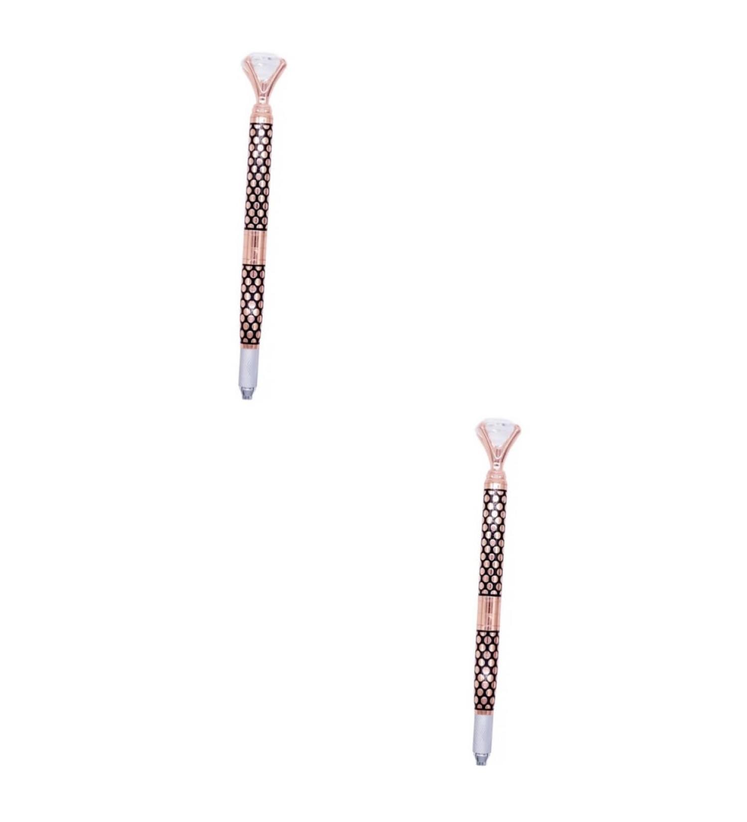 Healeved 2pcs manual eyebrow pen microblading pen 3d brow pencil Makeup Tools head pen - Buy Online on GoSupps.com