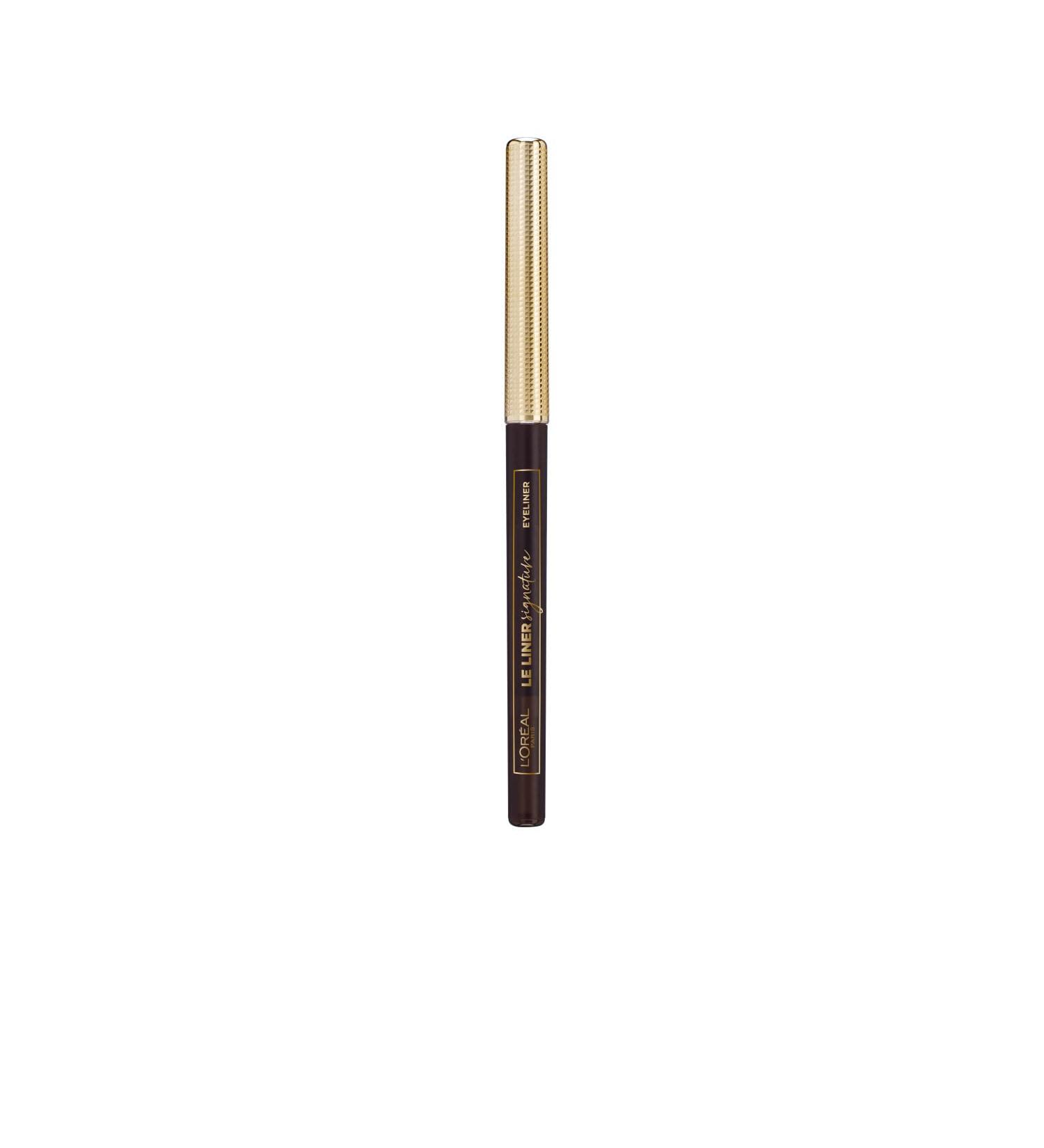 L'Or al Paris Le Liner Signature 05 Brown Silk - Precise Long-Lasting Waterproof Eyeliner Pen | Shop Internationally - Buy Online on GoSupps.com