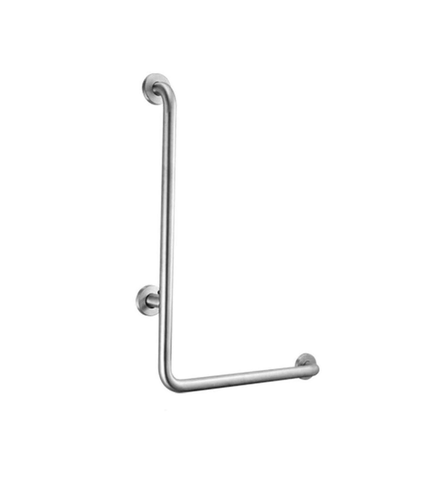 L Shaped Grab Bars for Bathtubs and Bathroom Angled Polished Chrome Grab Rail for Bathroom Safety Support Rail for Disabled & erly Wa - Buy Online on GoSupps.com