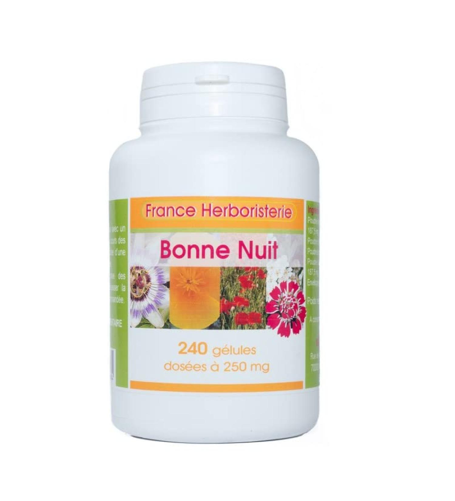 Good night 240 capsules 250 mg pure powder