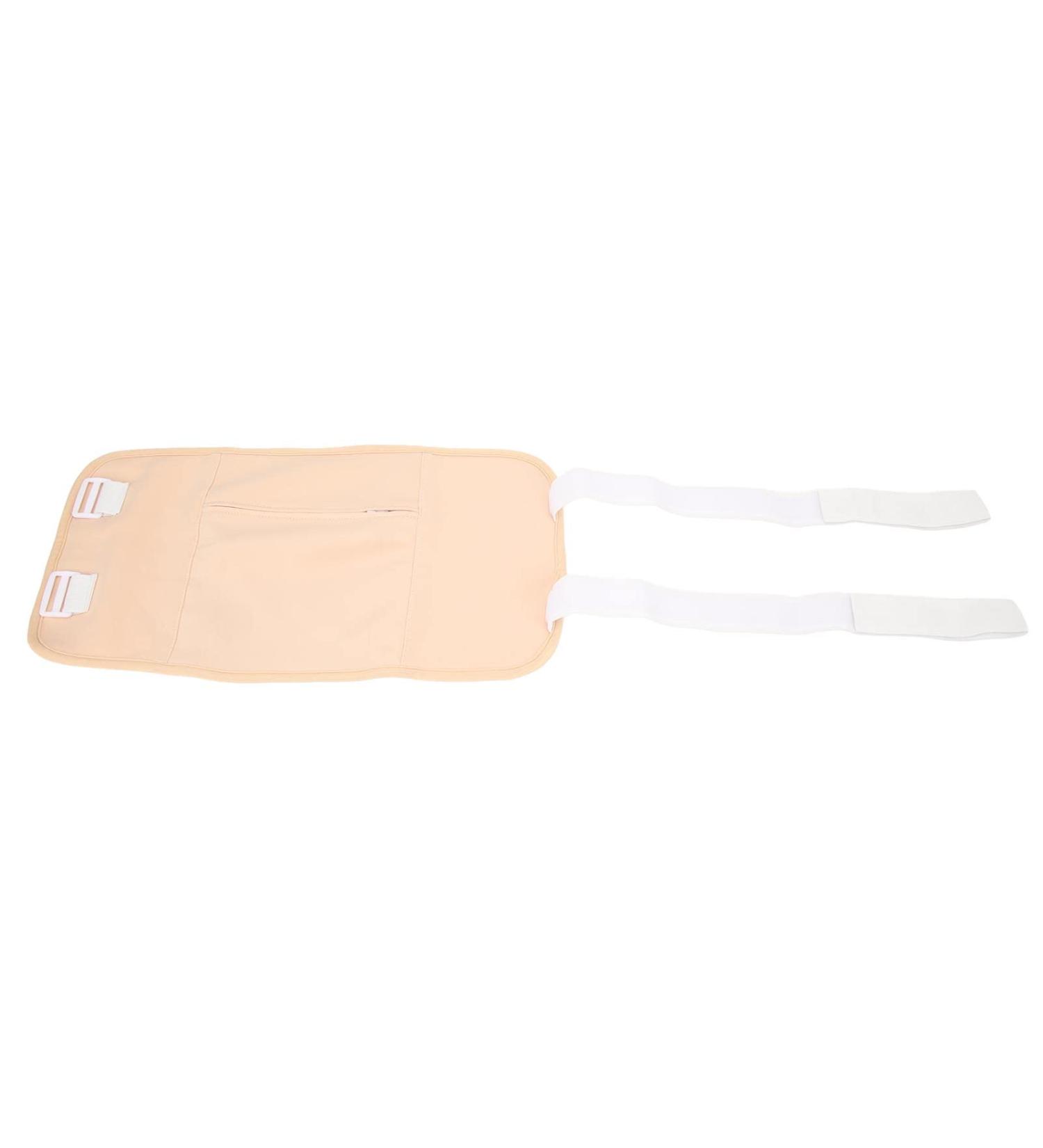 Reusable Organic Castor Oil Pack for Liver Detox - Adjustable & Less Mess - Buy Online on GoSupps.com