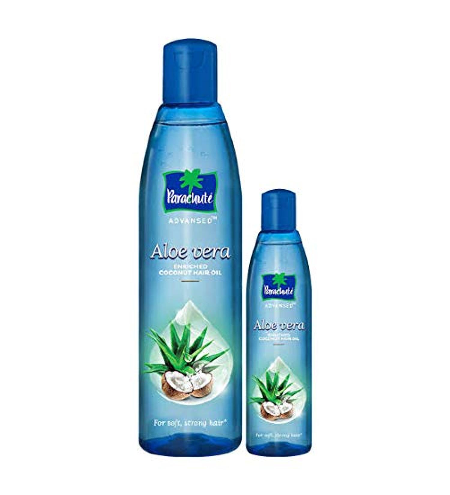 Parachute Advansed Coconut Aloe Vera Enriched Hair Oil - 250ml - 75ml Pack