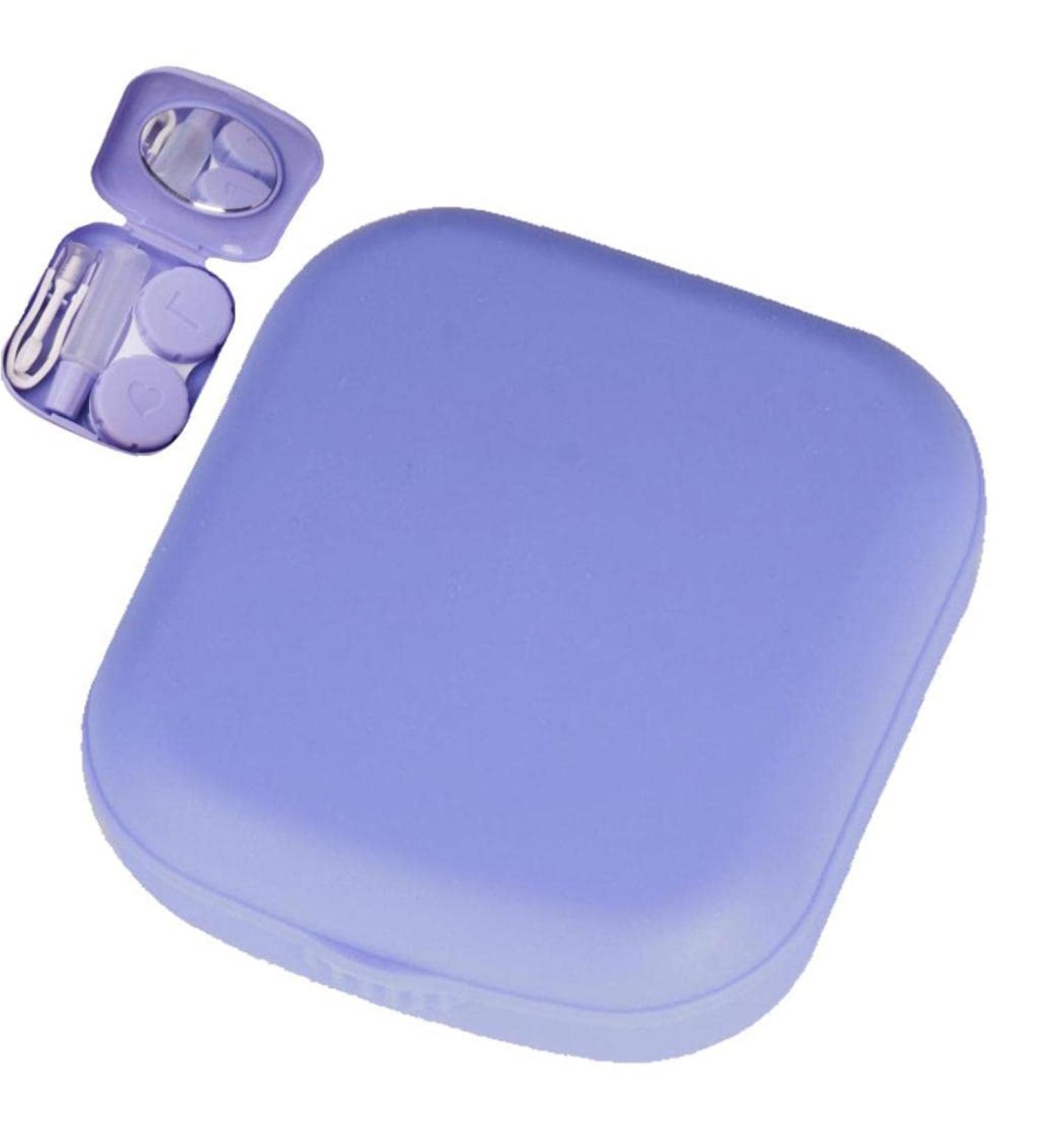 Onsinic Portable Contact Lens Travel Kit - Eye Care Case & Container for Easy Storage (Purple) - Buy Online on GoSupps.com