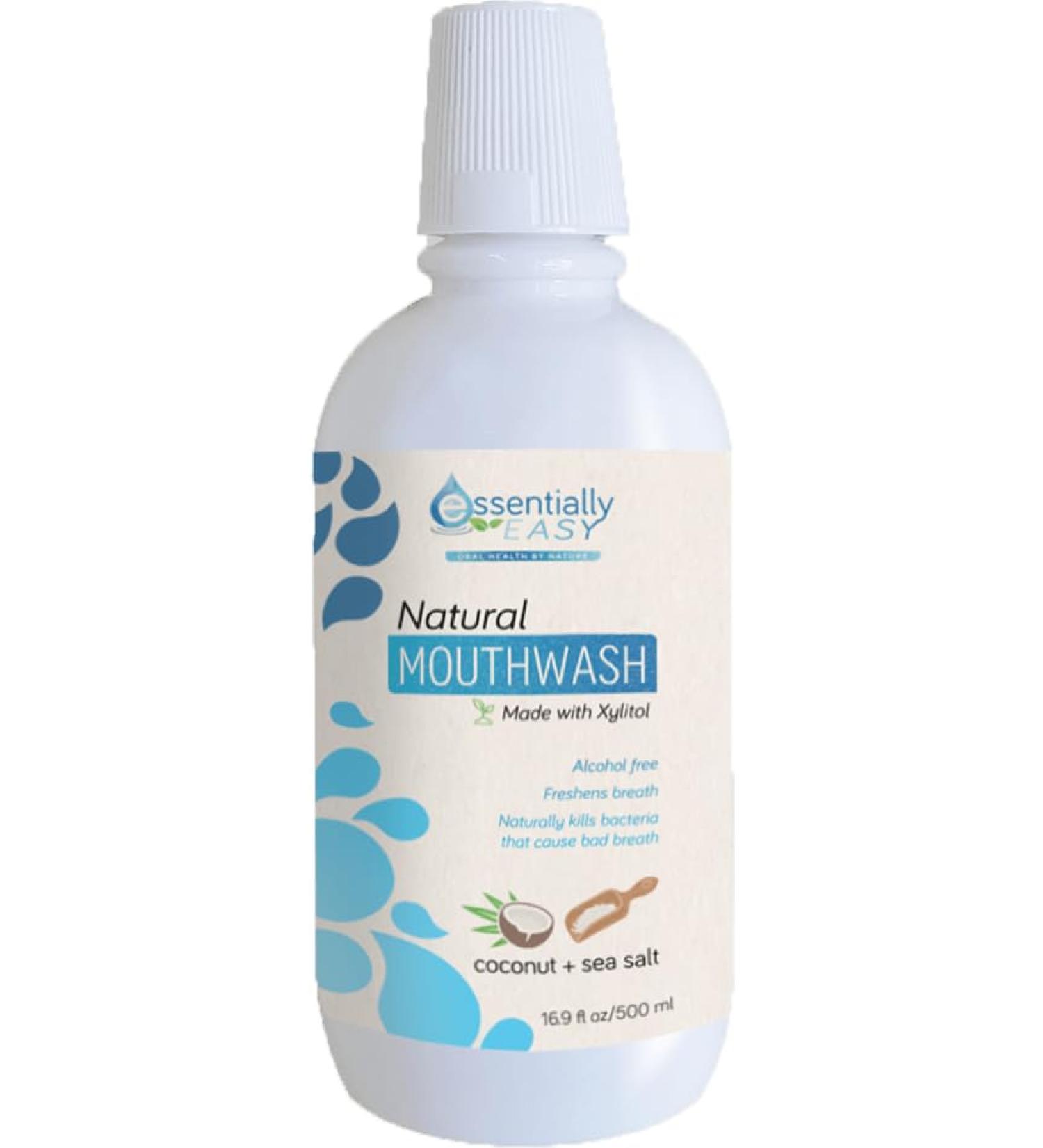 Refresh Your Smile Naturally: Xylitol Mouthwash with Coconut & Sea Salt