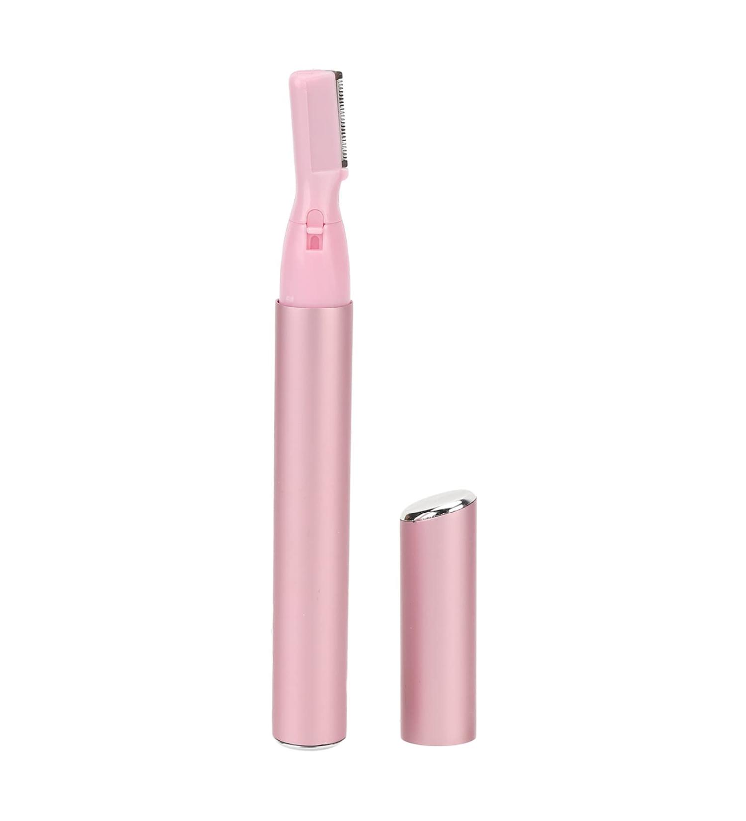 Buy Electric Eyebrow Trimmer for Women - Safe Portable Washable Hair Removal with R-Shaped Blades - Buy Online on GoSupps.com