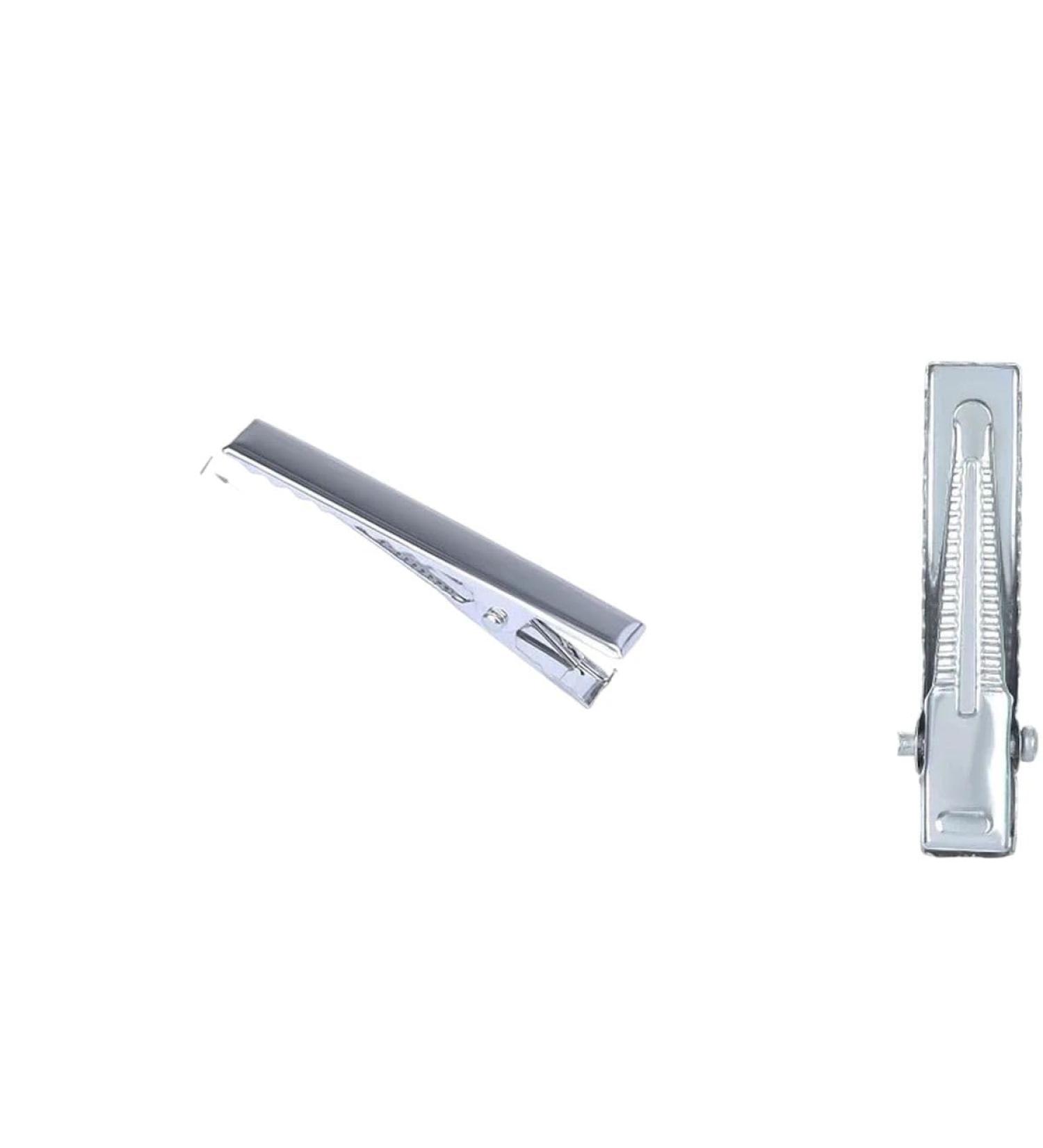 New 2025 10Pcs/Lot Duckbill Clip Gold Silver 2-7.5Cm Hairpin Alligator Hairgrip Findings For Women Salon Styling Tools Accessories Braids Jewelry Fashion Accessories Creative Gift - Buy Online on GoSupps.com