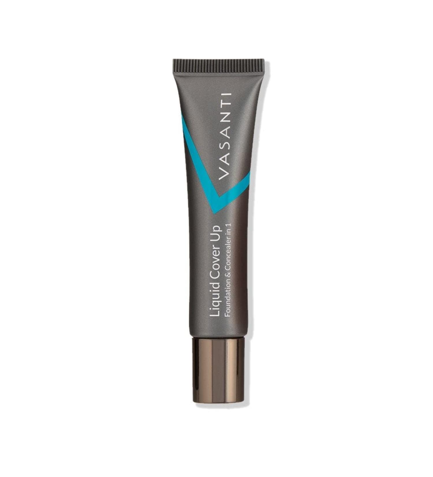VASANTI Oil-Free Foundation & Concealer in 1 - Full Matte Coverage & Long Lasting (V2) - Warm Light to Medium - Buy Online on GoSupps.com