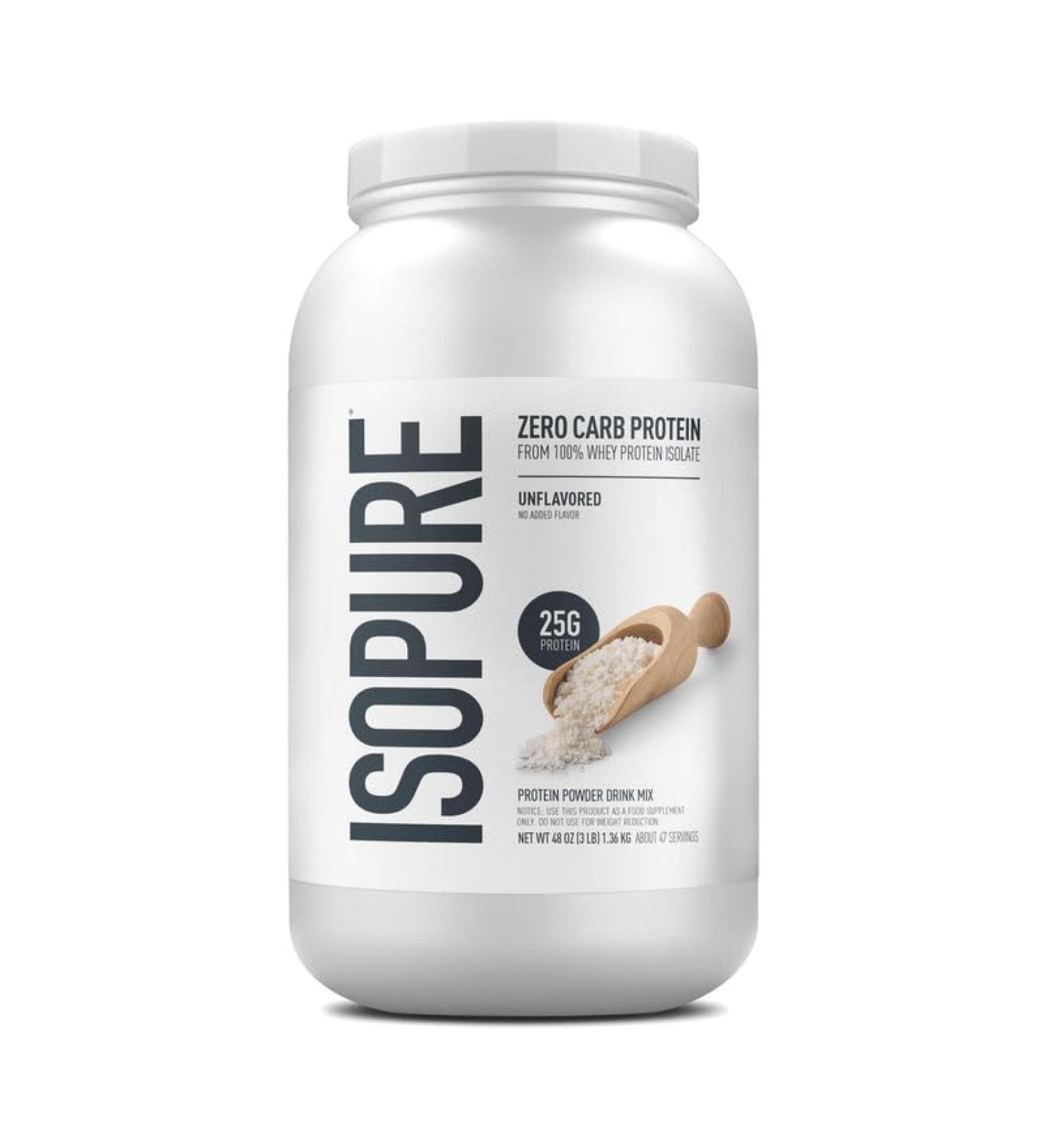 Nature's Best Isopure - Unflavored - 3 lb (1361 g)