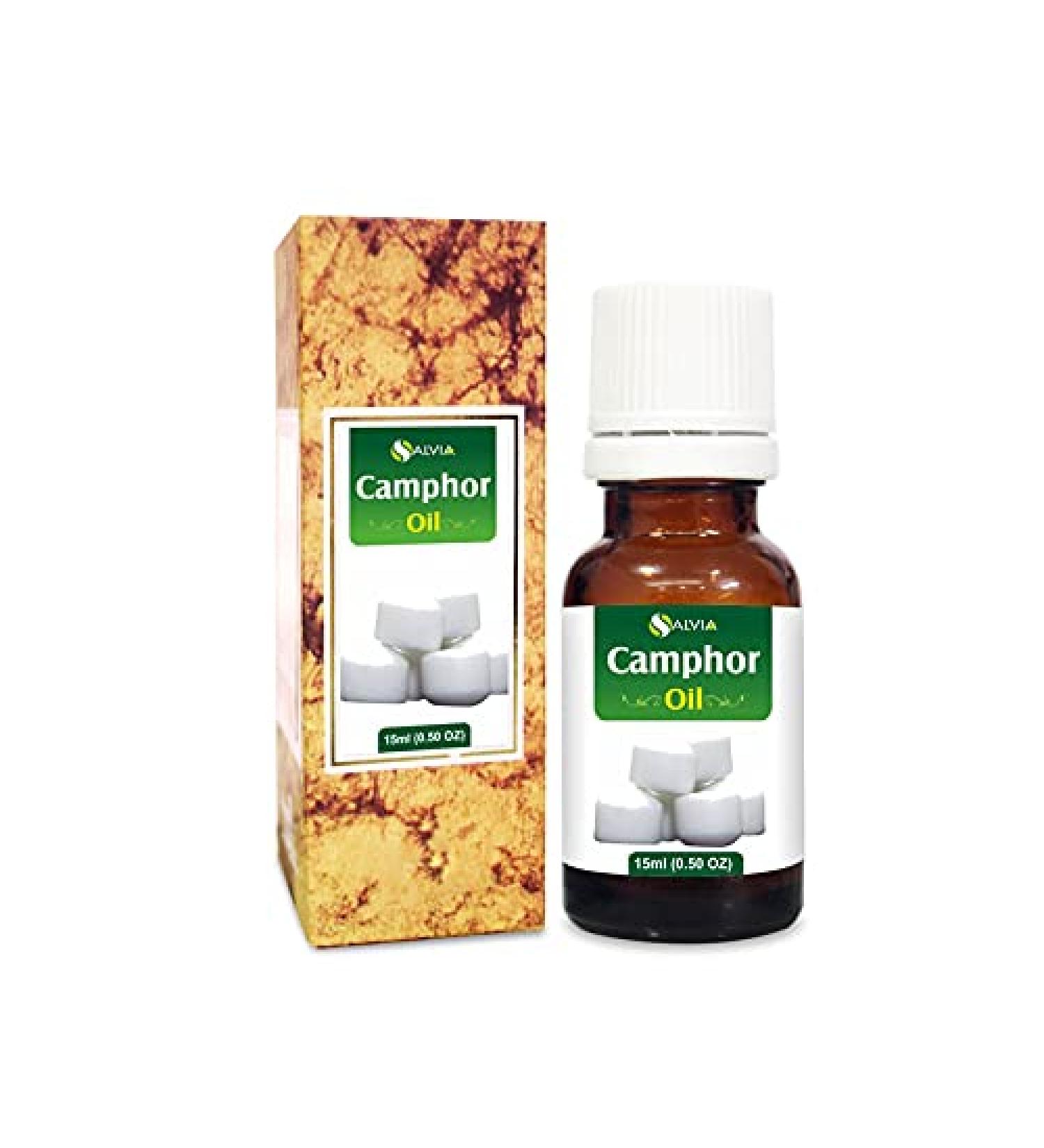 Camphor Oil (Cinnamonutn camphora) 100% Natural Pure Undiluted Uncut Carrier Oil 15ml Camphor 15 ml (Pack of 1) - Buy Online on GoSupps.com