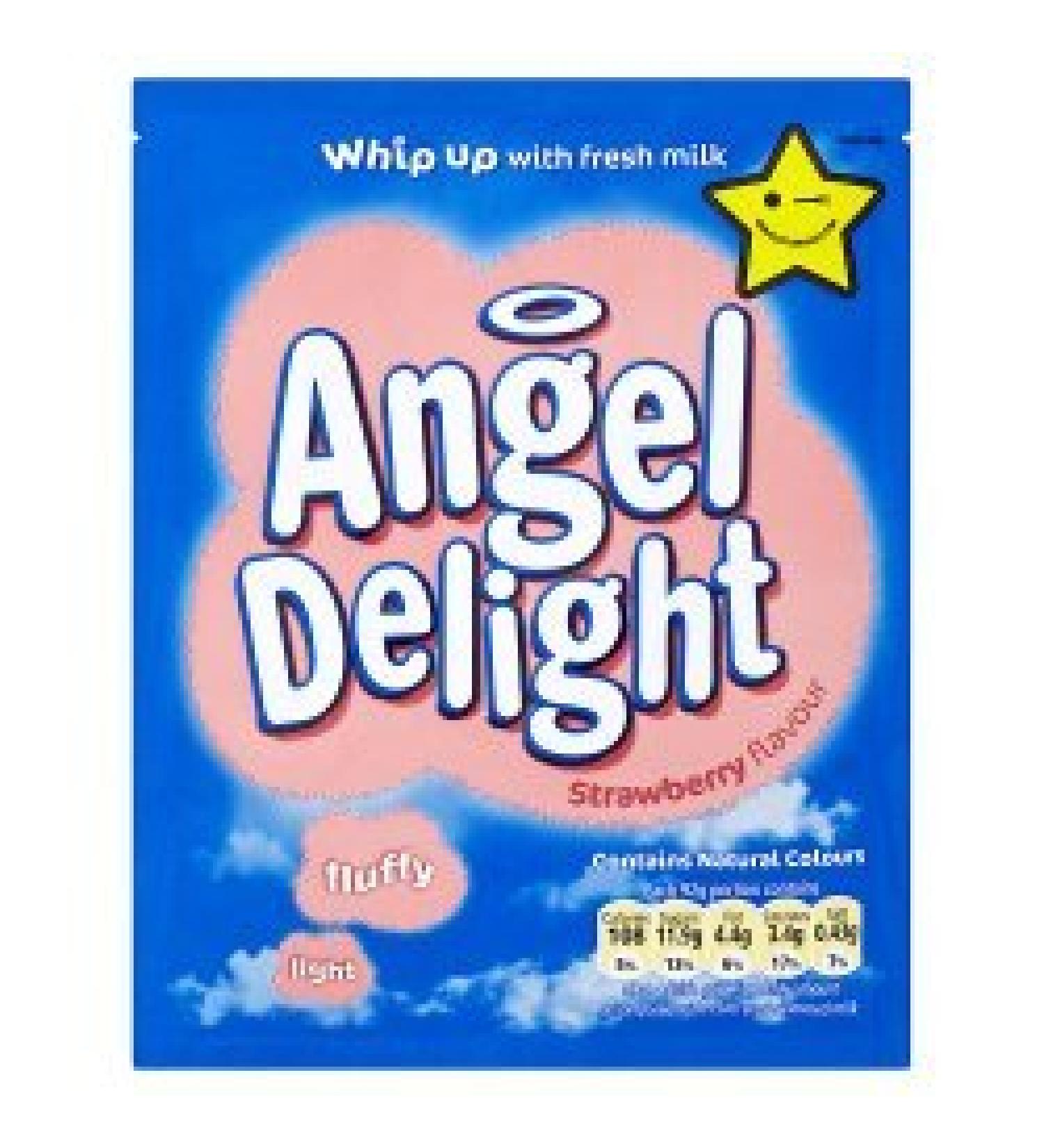 Bird's Angel Delight Fraise 59 g x 18