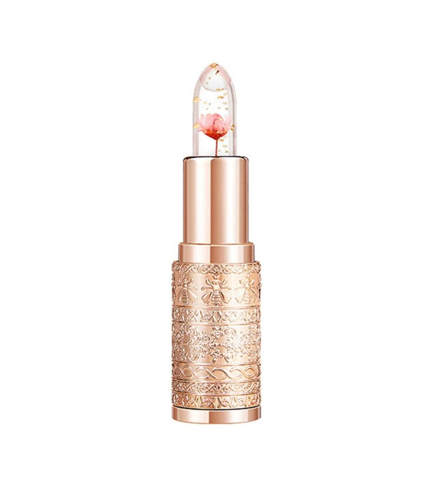 Xptieeck 1 Piece Petal Jelly Lipstick with Colour Changing Nourishing Waterproof Non-fading No Stains Temperature Changing Lip Balm in Cup 03 03# - Buy Online on GoSupps.com