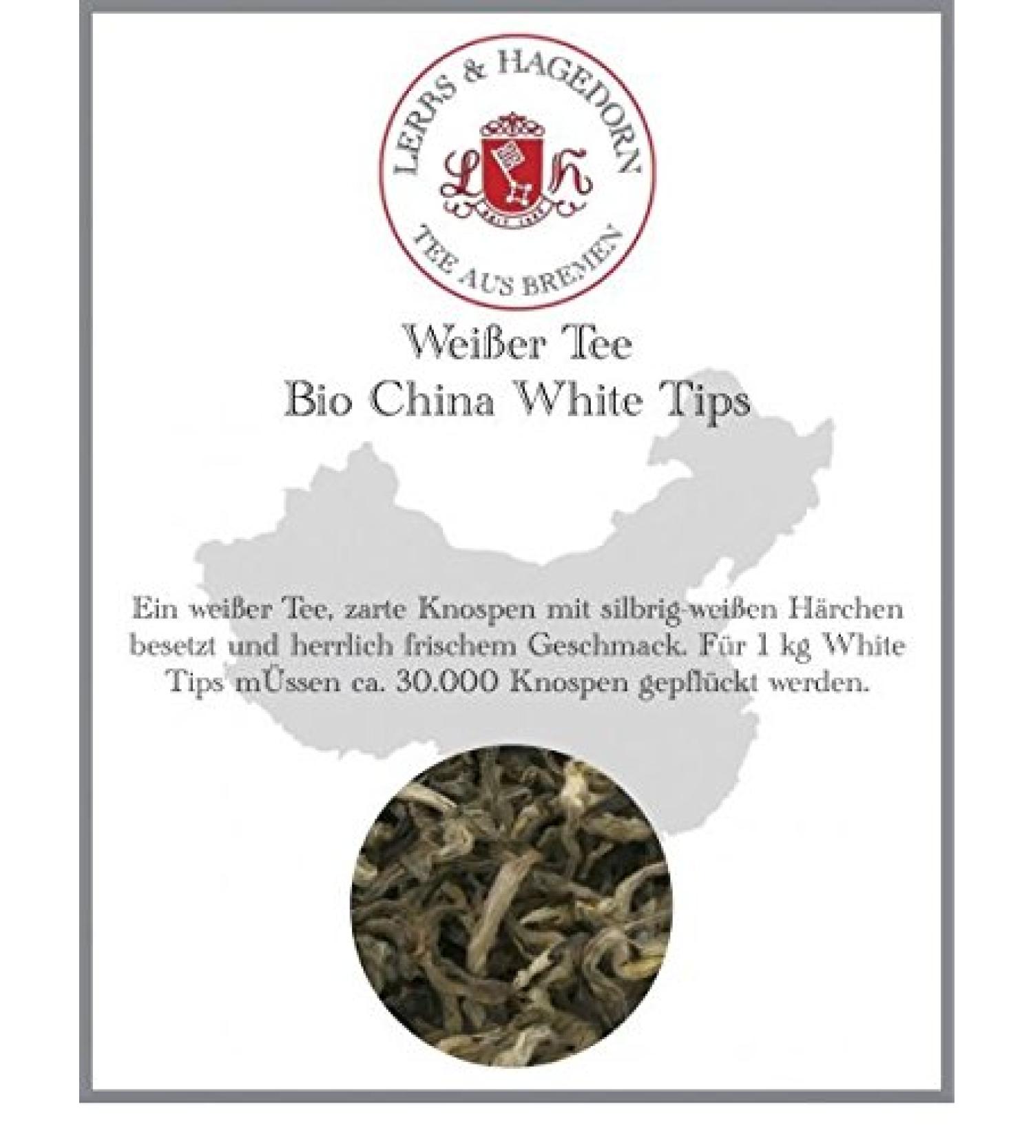  Lerbs & Hagedorn Th blanc bio China White Tips 1 kg - Buy Online on GoSupps.com