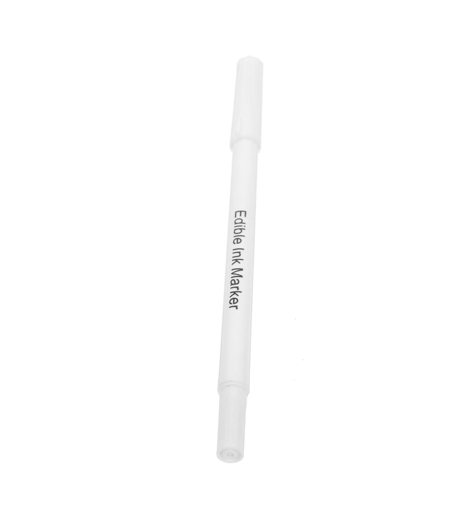 PRETYZOOM 1pc Coloring Pen Cake Marker Edible Pens for Cookies Baking Edible Biscuit Marker Plastic White - Buy Online on GoSupps.com