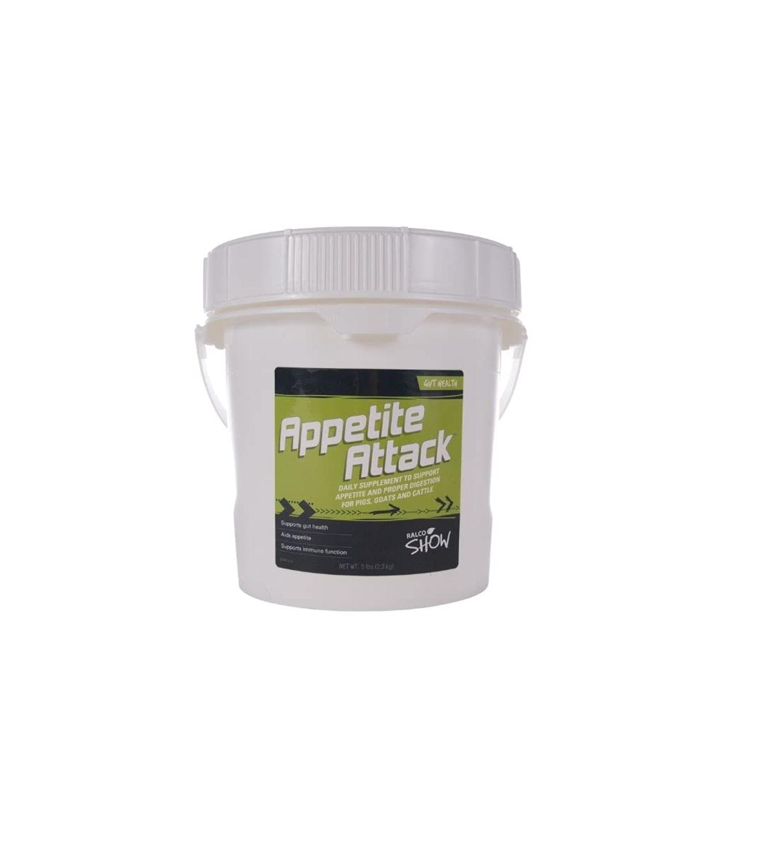 Ralco Show Appetite Attack Gut Health Supplement - Promote Daily Digestive Health and Appetite Control (5 lbs) - Buy Online on GoSupps.com