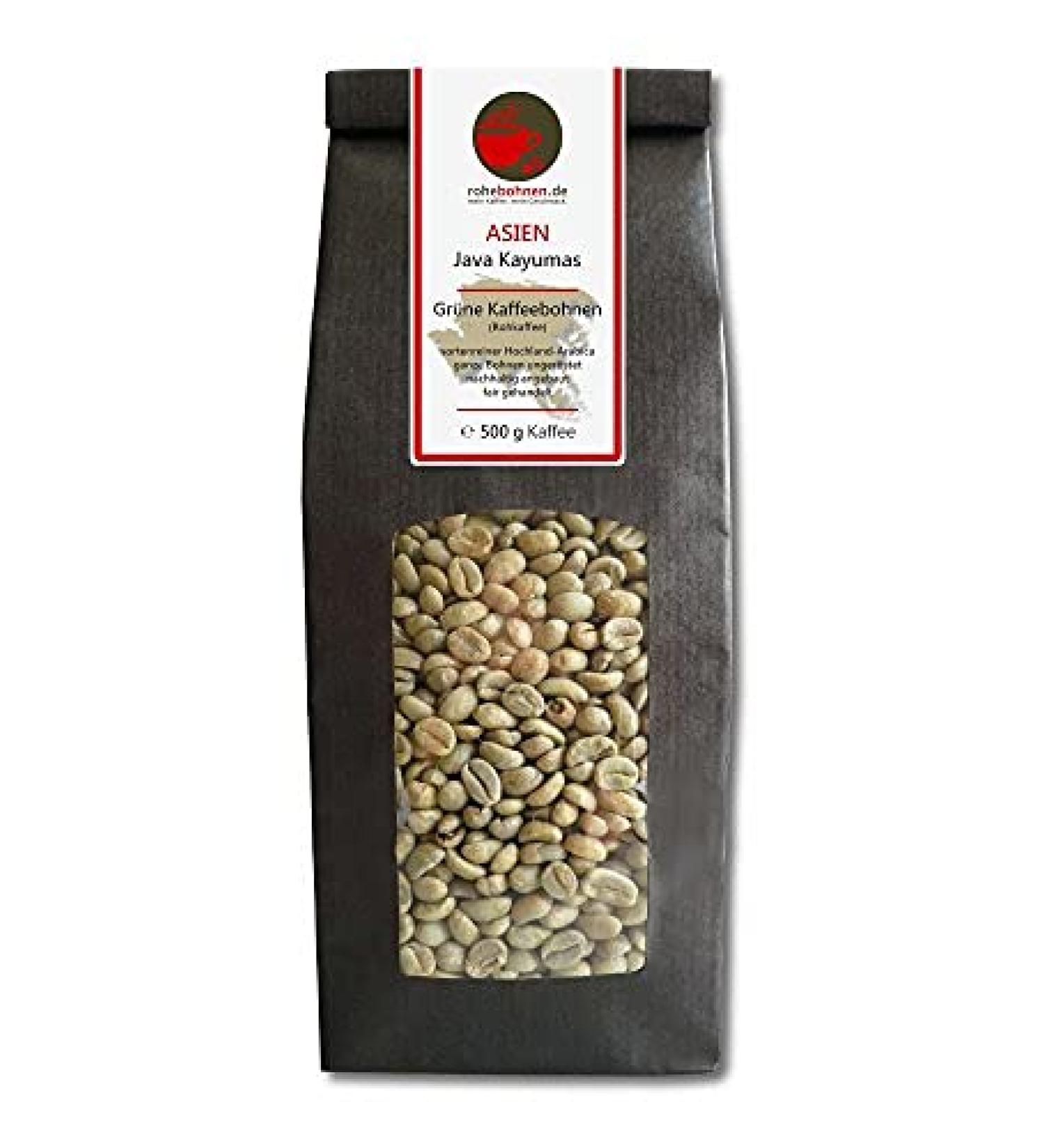 Java Kayumas Green Coffee Beans - 500g | Highland Raw Coffee Beans - Buy Online on GoSupps.com