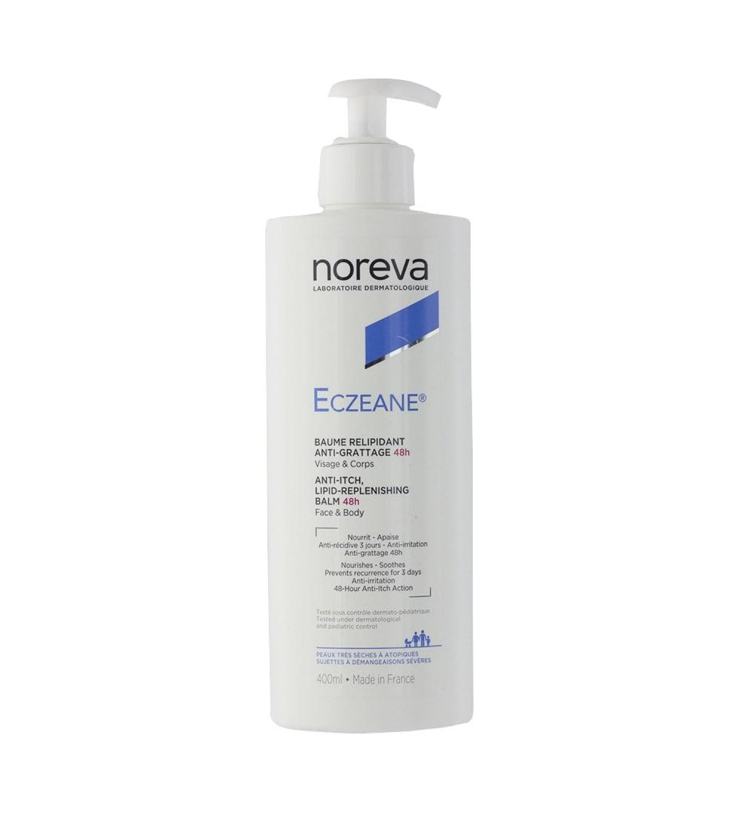 Noreva Eczeane Anti-Itch Lipid-Replenishing Balm 48H 400ml