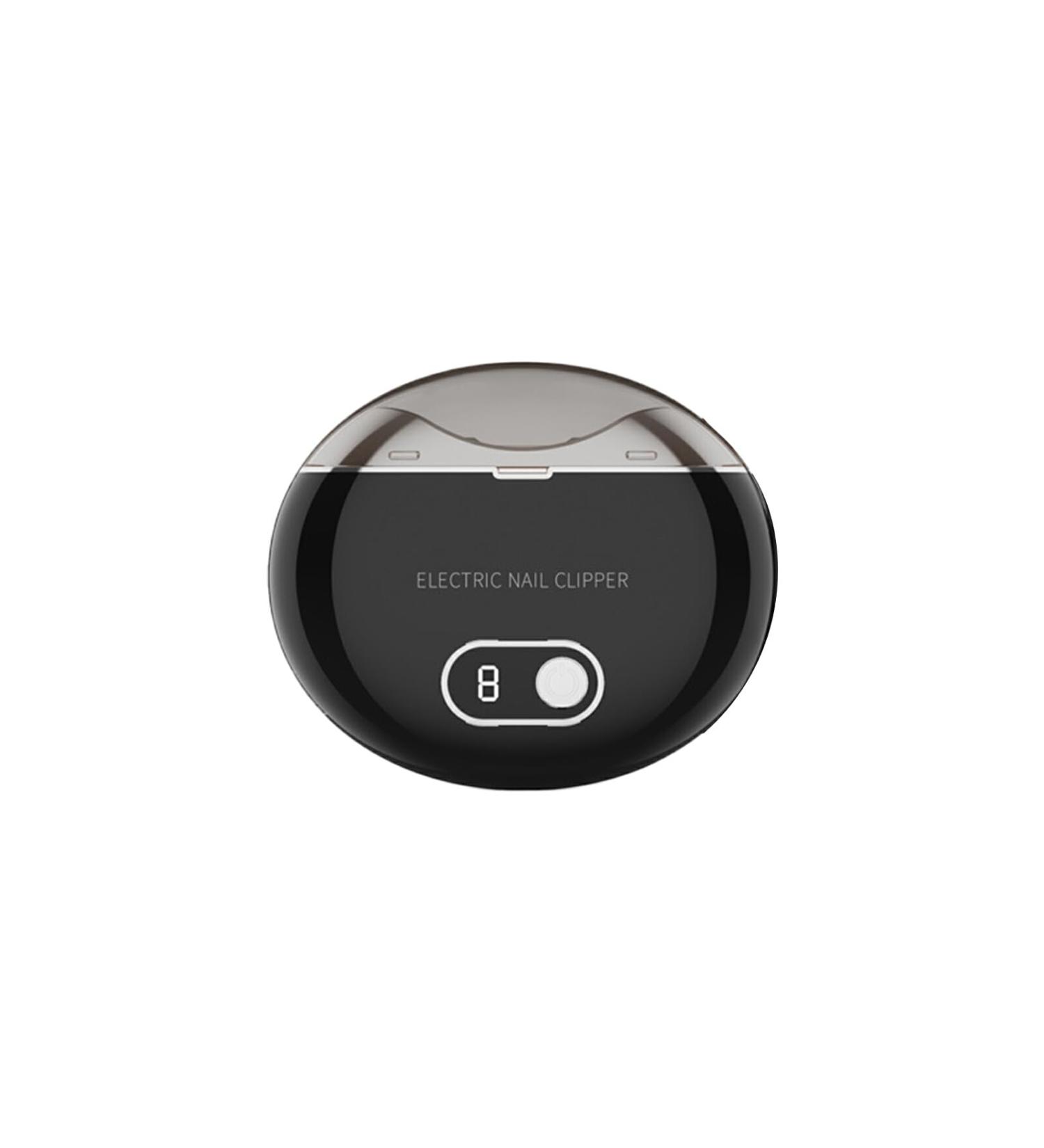 WNDUOKXH Rechargeable Electric Nail Trimmer Cutter for Home Automatic Nail Fingernail ABS Electric Nail Clip Professional Nail Black - Buy Online on GoSupps.com