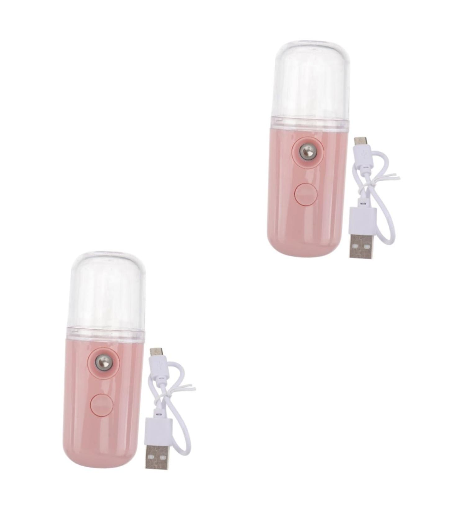 NOLITOY 2 Sets Humidifier Electric Fragrance Diffuser Nano Steamer Face Pink Abs Skin Care Makeup Miss - Buy Online on GoSupps.com