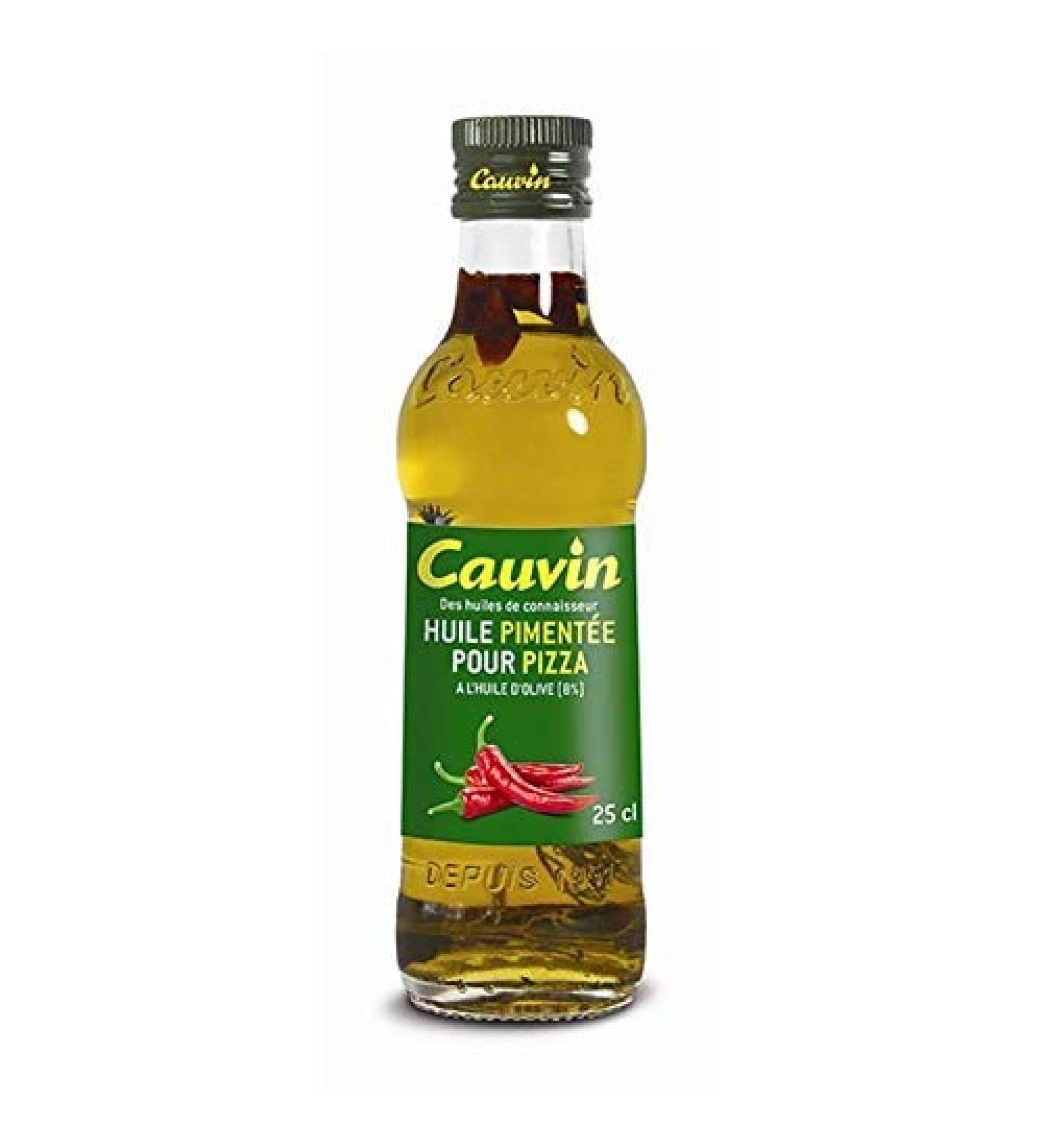 CAUVIN - Pizza Oil 25 cl - Pack of 3 - Buy Online on GoSupps.com