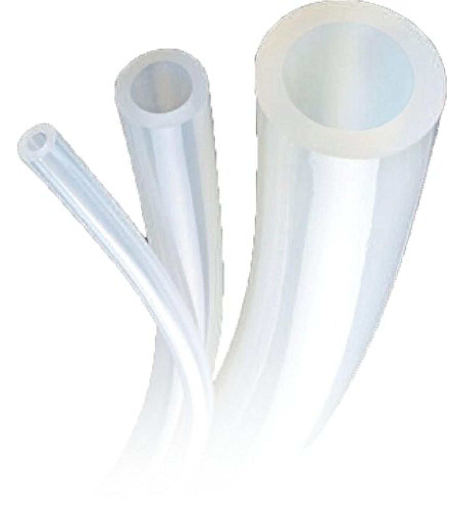 Suction and chewing tube made of silicone G 5mm inside / 1.5mm thick wall 5m G 5mm / 1.5mm