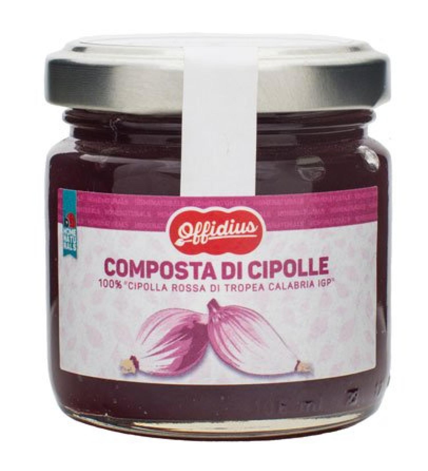 Offidius – Red Onion Compote from Tropea Calabria PGI – 110 g – Made in Italy