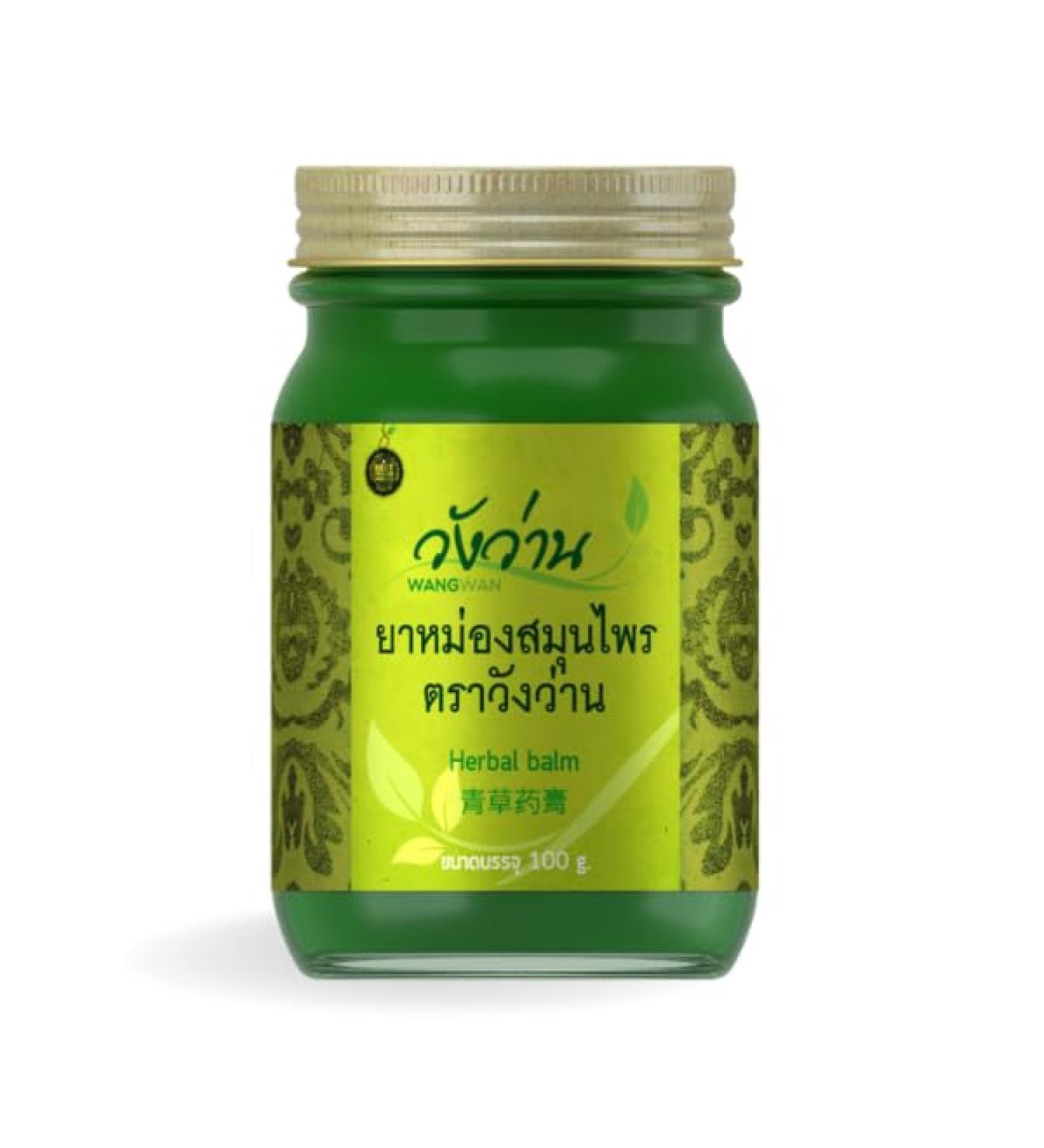Buy Thai Balm - Natural Herbal Ointment for Soothing Relief & Relaxation | Large 3.52 OZ - Ideal for Back Neck Knee Shoulder & Foot Massage | Fast International Shipping - Buy Online on GoSupps.com