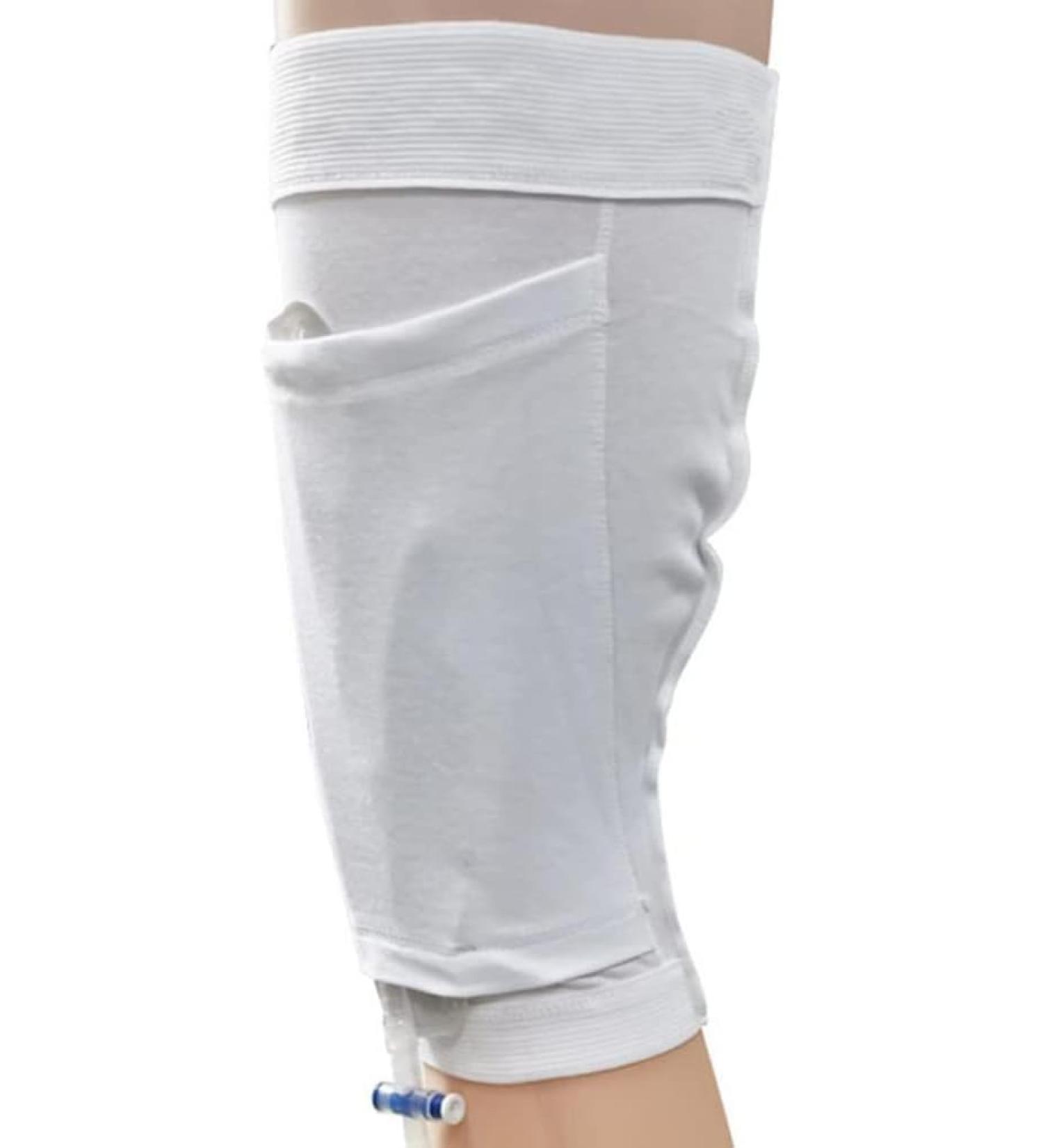 Catheter Leg Bag Holder | Urine Leg Bag Sleeve for Men & Women | Secure Catheter Strap & Drainage Bag Cover - Stay in Place (M - Buy Online on GoSupps.com