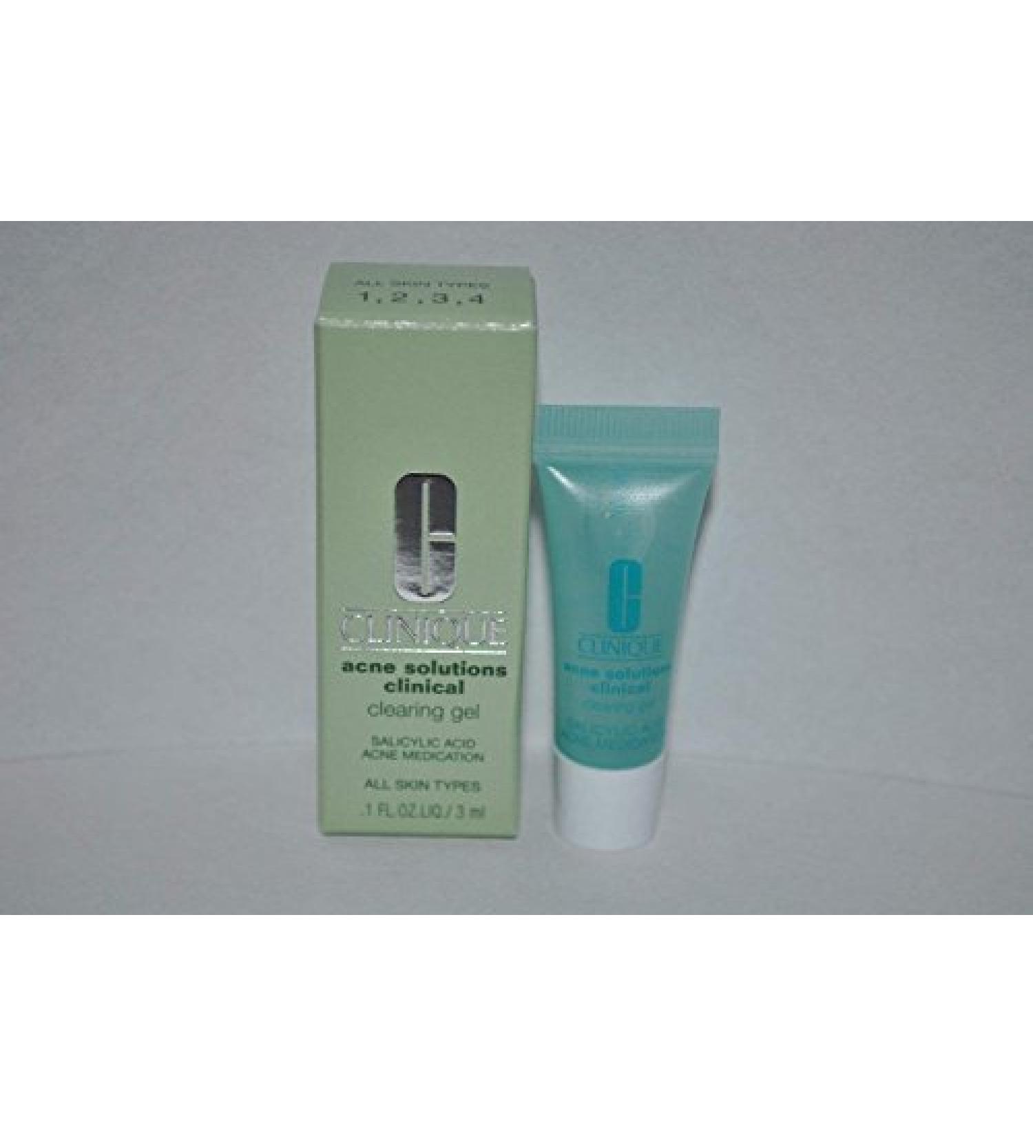 Clinique Acne Solutions Clinical Clearing Gel Sample Mini Size 0.1 Oz / 3 Ml