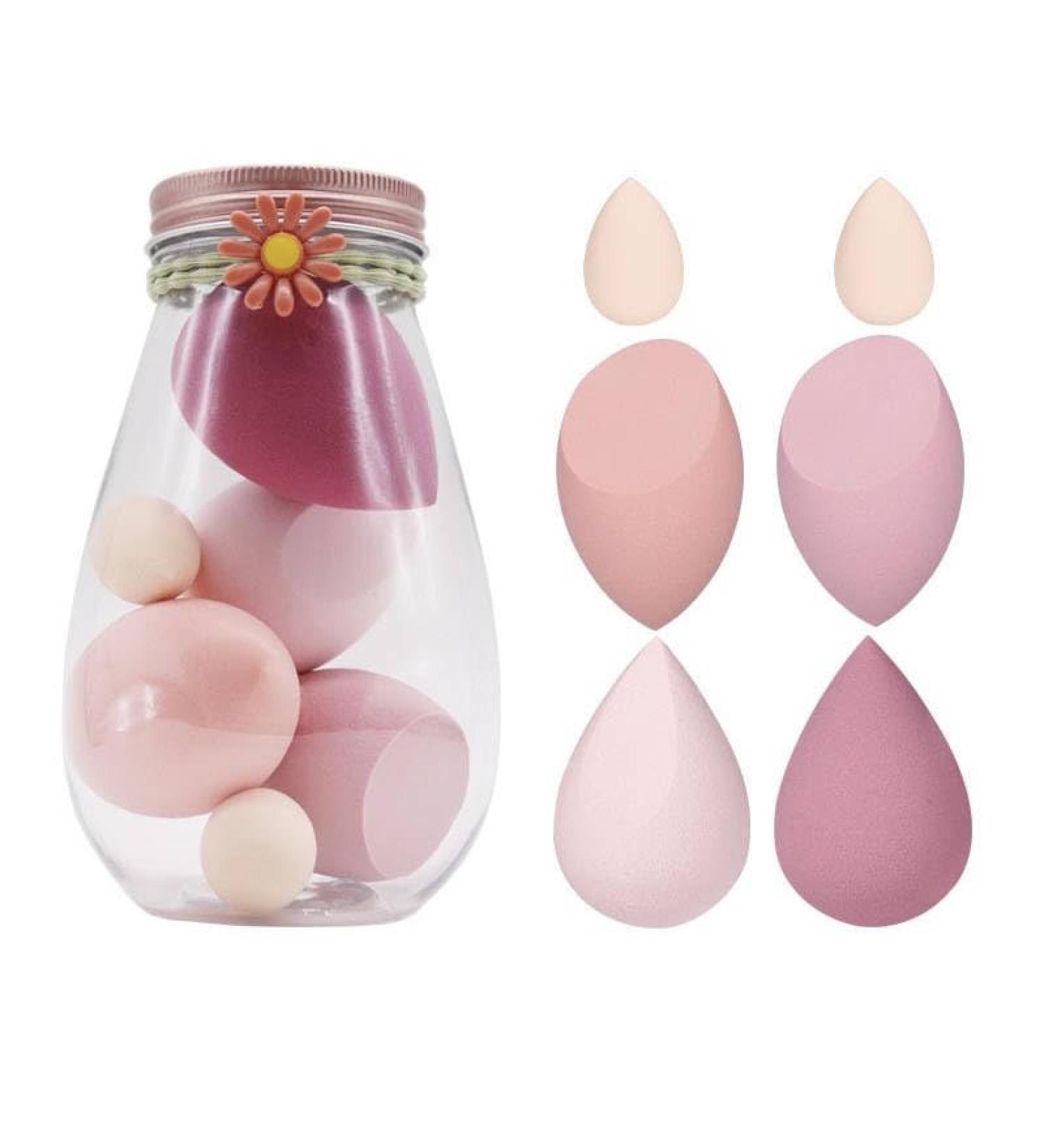 Buy Multi-Color Beauty Blenders - Flawless Makeup Sponge Set of 6 (Latex-Free) for Liquid & Cream Foundation - International Shipping Available - Buy Online on GoSupps.com