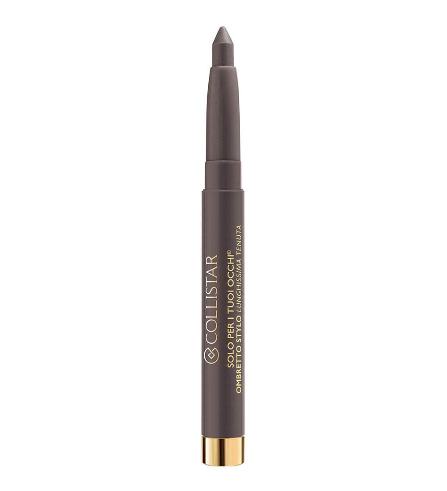 Collistar Eyeshadow Stick Eyes Only No. 6 (Smoky Grey) - Smoky Smoky Smoky Long-Lasting Eyeshadow Light and Silky Texture Waterproof - Ophthalmologically Tested - 1.4g